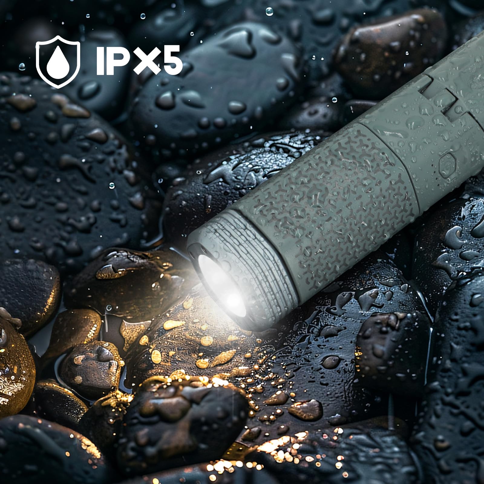 Rechargeable 7800mAh LED Camping Lantern with Telescopic Handle, Magnetic Base & Waterproof Design - Perfect for Outdoor Adventures, Emergency Lighting & Night Work Scenes