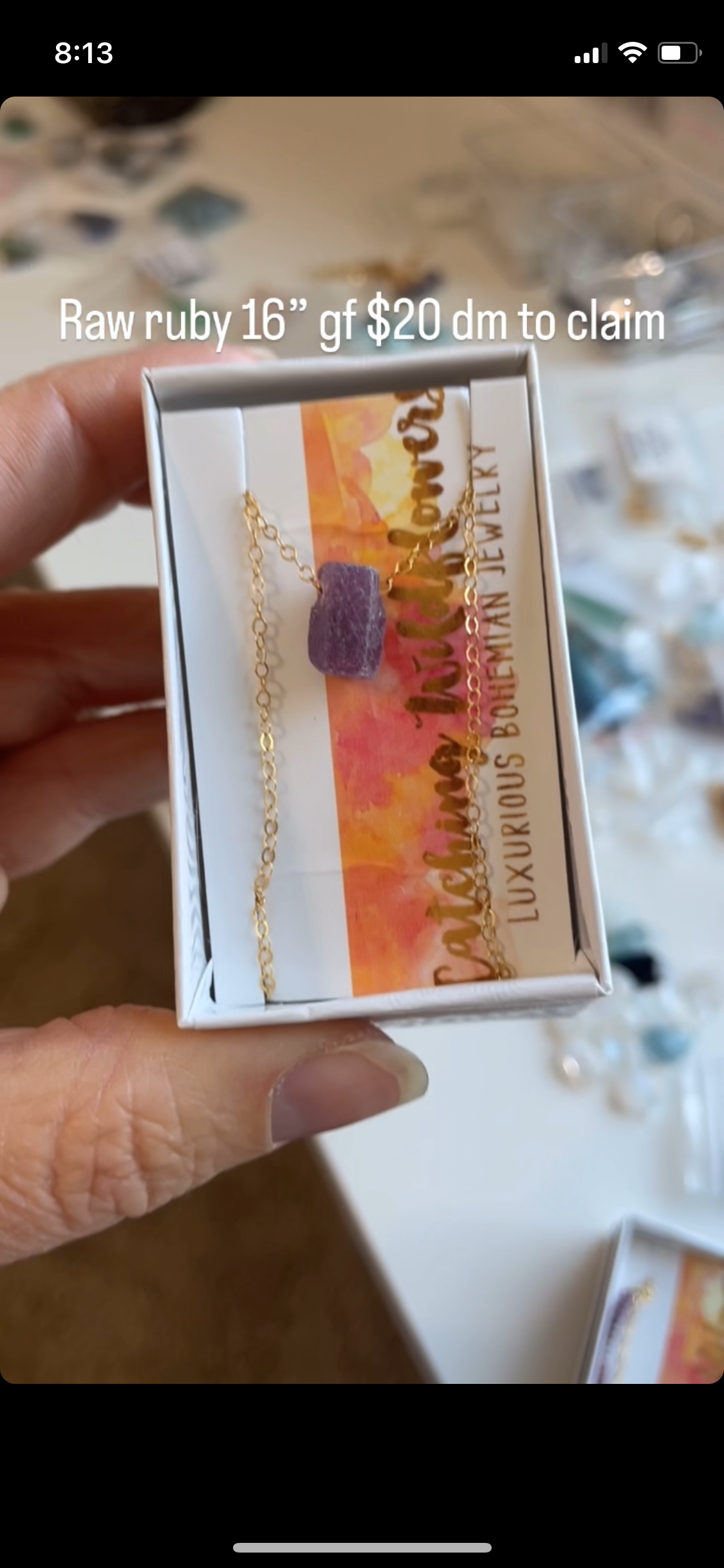 Natural Raw Sapphire, Garnet & Ruby Gemstone Set - Polished & Uncut Stones for Jewelry Making, Crystal Healing & Collection