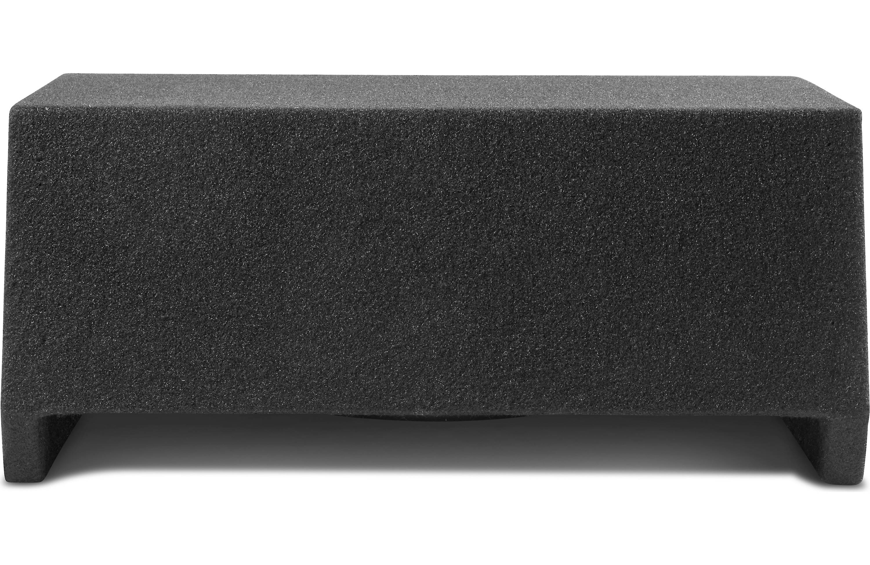 Kenwood P XRW1002DB 10-Inch 1200W Oversized Car Subwoofer with Sealed Down-Firing Enclosure - Powerful Bass for Car Audio & Home Theater Systems