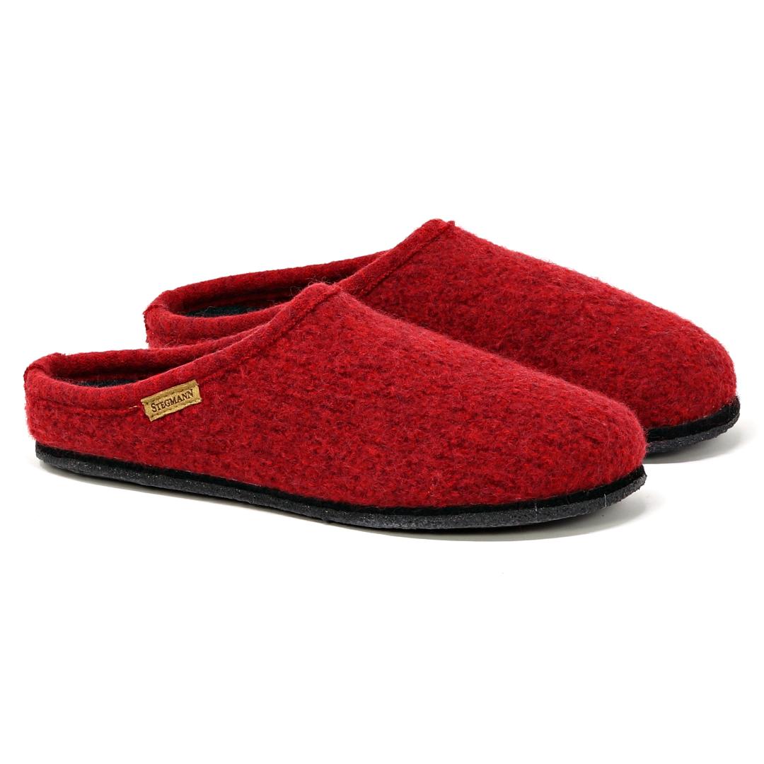 Women's Alpine Comfort Wool Slippers - Cozy Indoor/Outdoor Winter House Shoes for Women - Perfect for Home, Lounge, and Cold Weather Wear