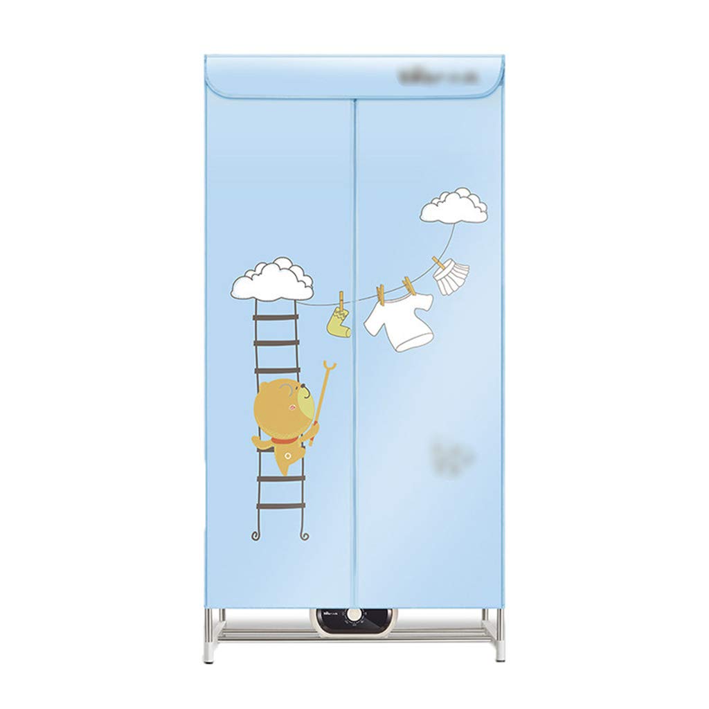 Portable Clothes Dryer - Double Layer Baby & Household Indoor Drying Closet with Warm Air - Compact & Quick-Drying (28.1x17.5x51.2 inches) - Perfect for Small Spaces, Apartments, Laundry Rooms & Baby Clothing Care