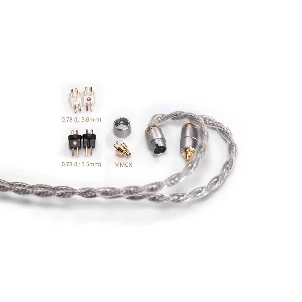DD ddHiFi BC130 Pro (Nyx Pro) Shielded Upgrade Cable for High-End Earphones - Premium Audio Experience for Audiophiles & Music Lovers - Perfect for Studio Monitoring, Gaming & Travel Use