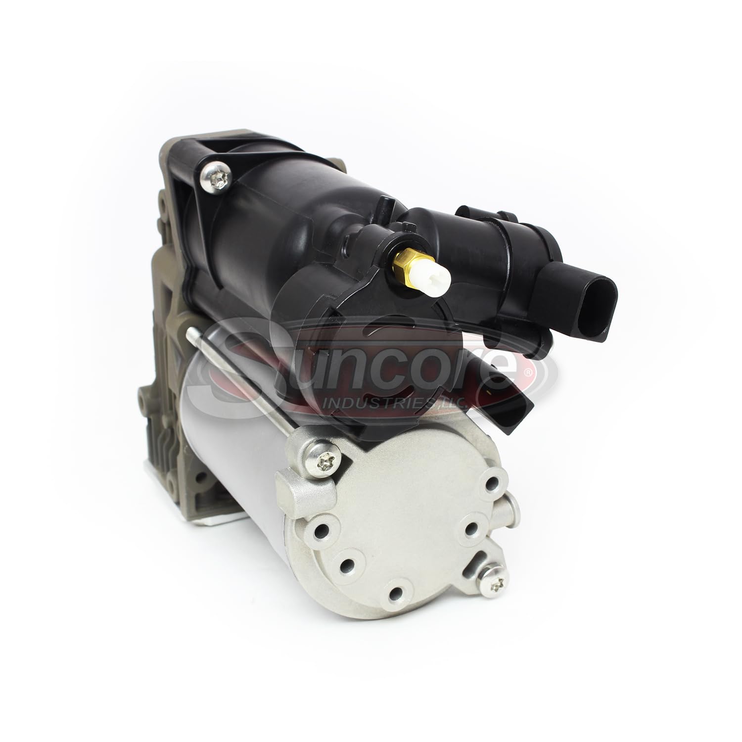 SUNCORE Air Ride Suspension Compressor Pump - Self Leveling Replacement for 2007-2013 BMW X5 (E70) | Compatible with 3.0i 4.8i Models | Perfect for Off-Roading & Towing