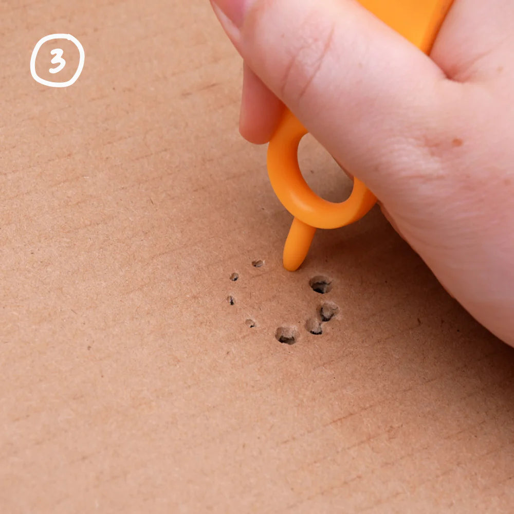 Makedo ROTO RING - Reusable Plastic Connectors for DIY Cardboard Projects | Perfect for STEM Education, Kids Crafts & Creative Building at Home or School