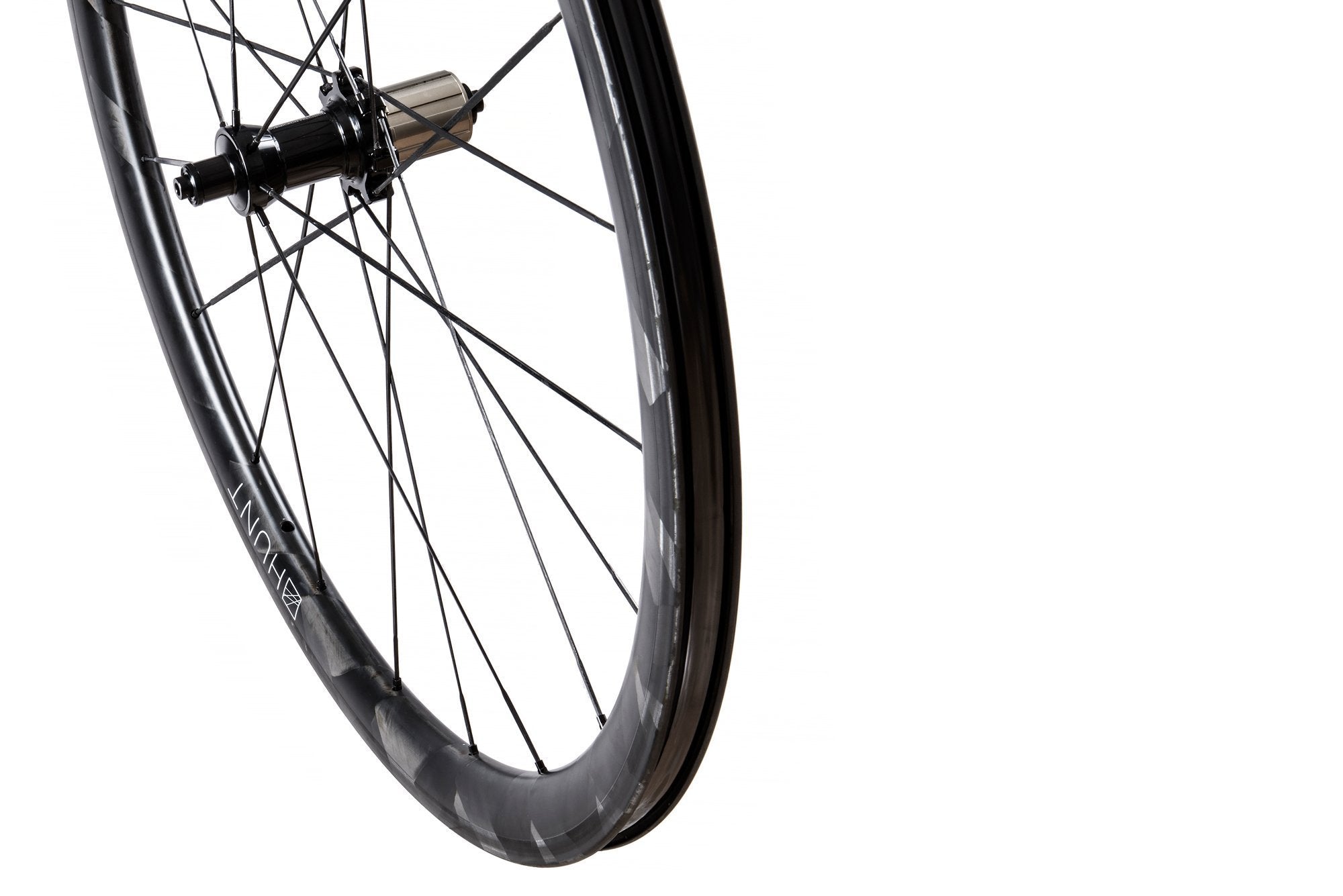 RE:NEW HUNT 36 UD Carbon Spoke Wheelset - Lightweight Carbon Fiber Road Bike Wheels for Racing & Performance Cycling | Perfect for Road Racing, Triathlons & Endurance Rides