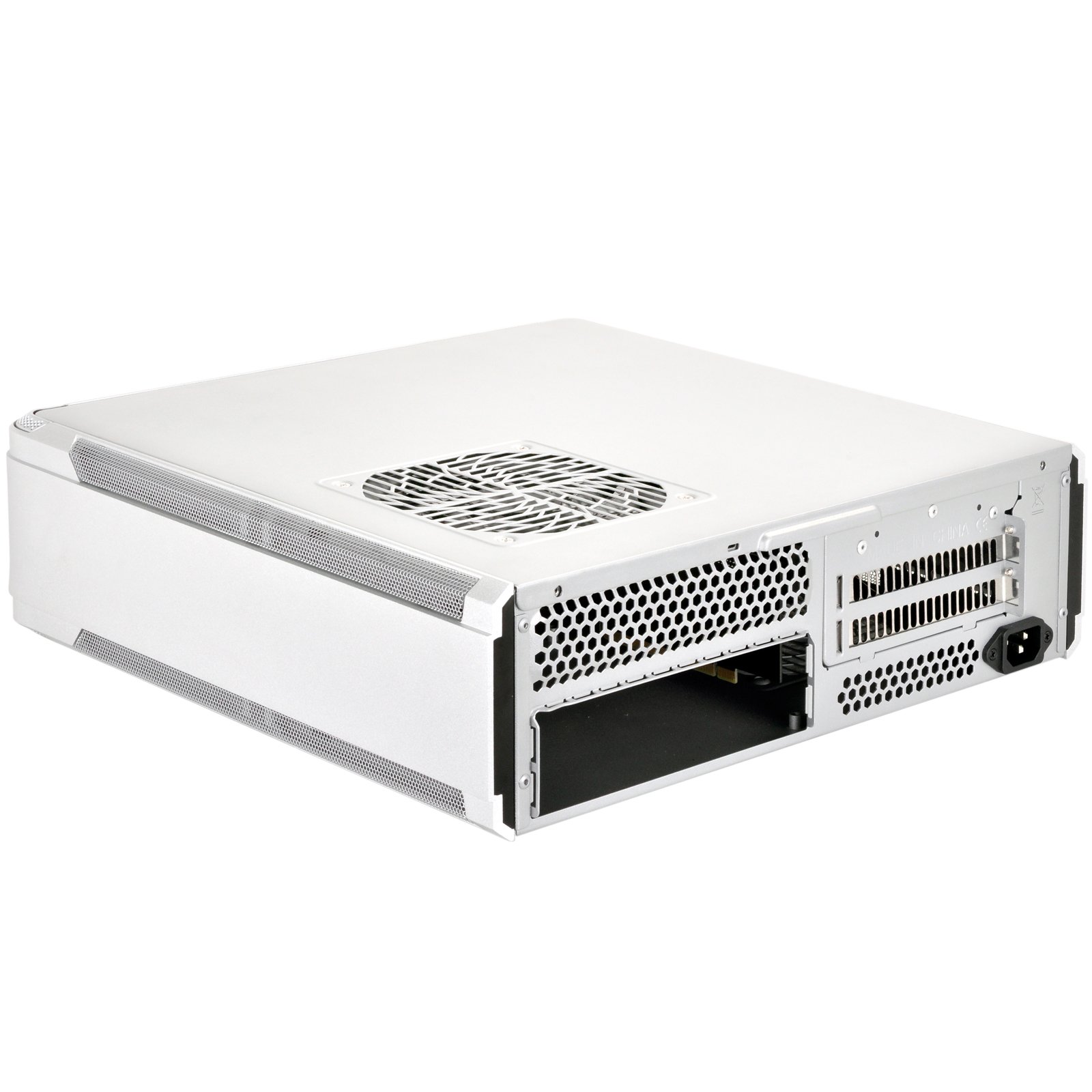 SilverStone FTZ01S Aluminum Mini-ITX/DTX SFX PC Case with PCI-E Riser & Low Profile Fans - Compact Gaming & Home Theater Computer Case for Small Spaces