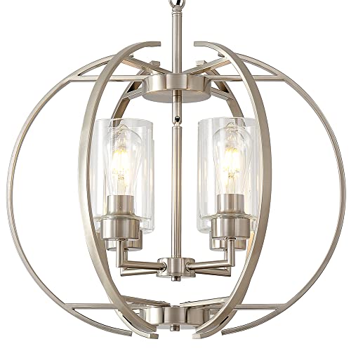 Brushed Nickel 4 Light
