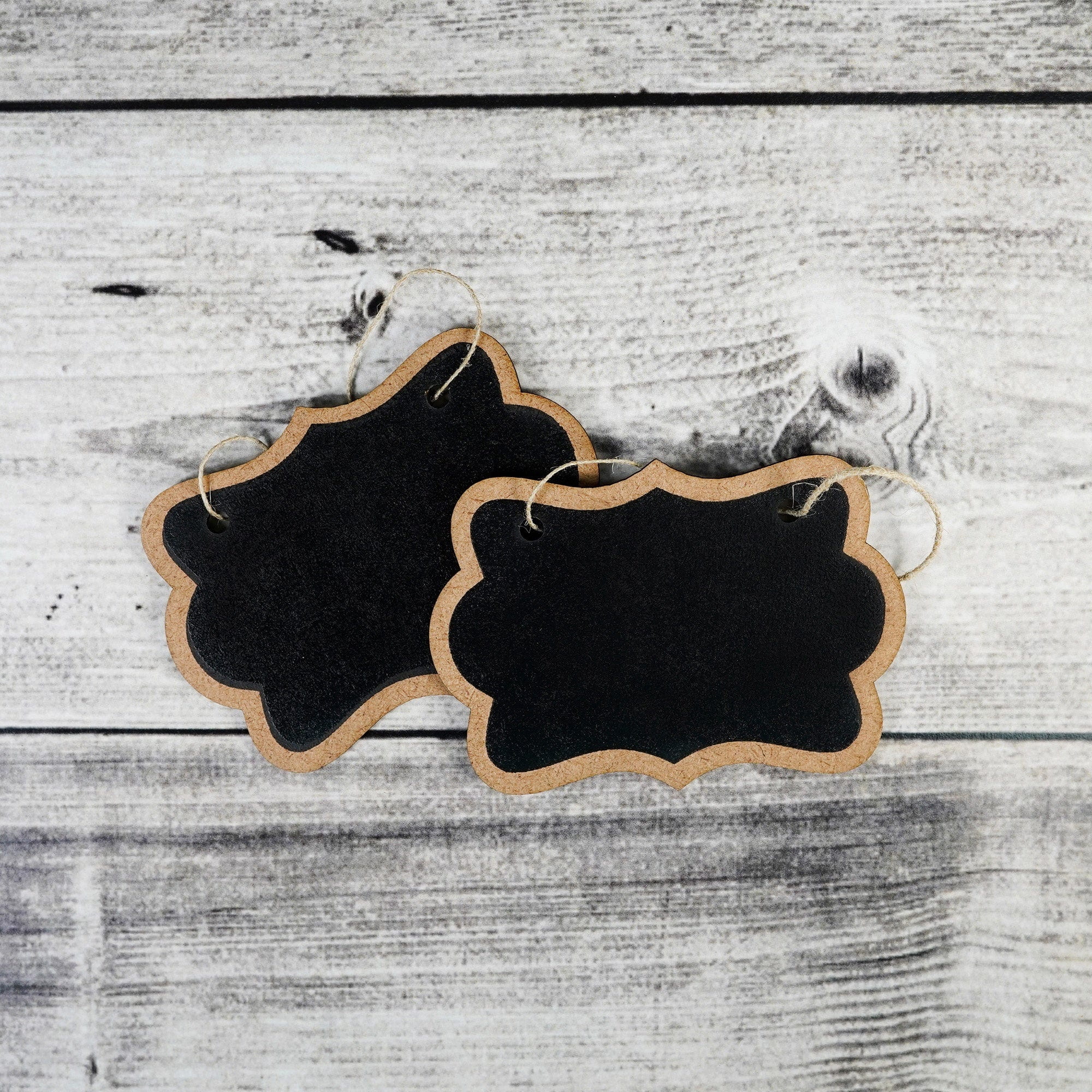 Mini Chalkboard Signs with Hanging Rope - Perfect for Weddings, Restaurants, and Home Decor