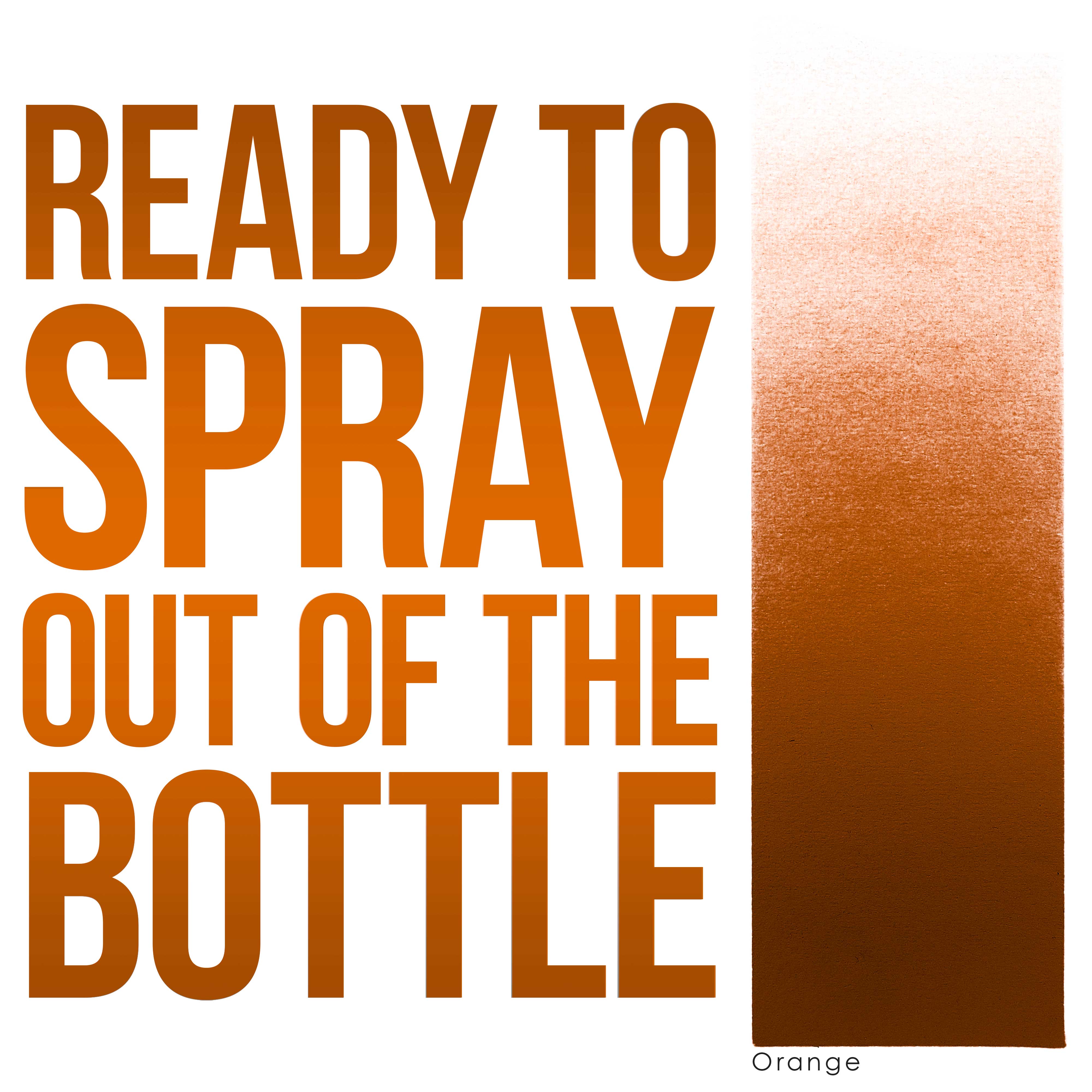 Orange Water-Based Airbrush Face & Body Paint for Kids - 8 oz Non-Toxic, Washable - Perfect for Halloween, Birthday Parties & Face Painting Events