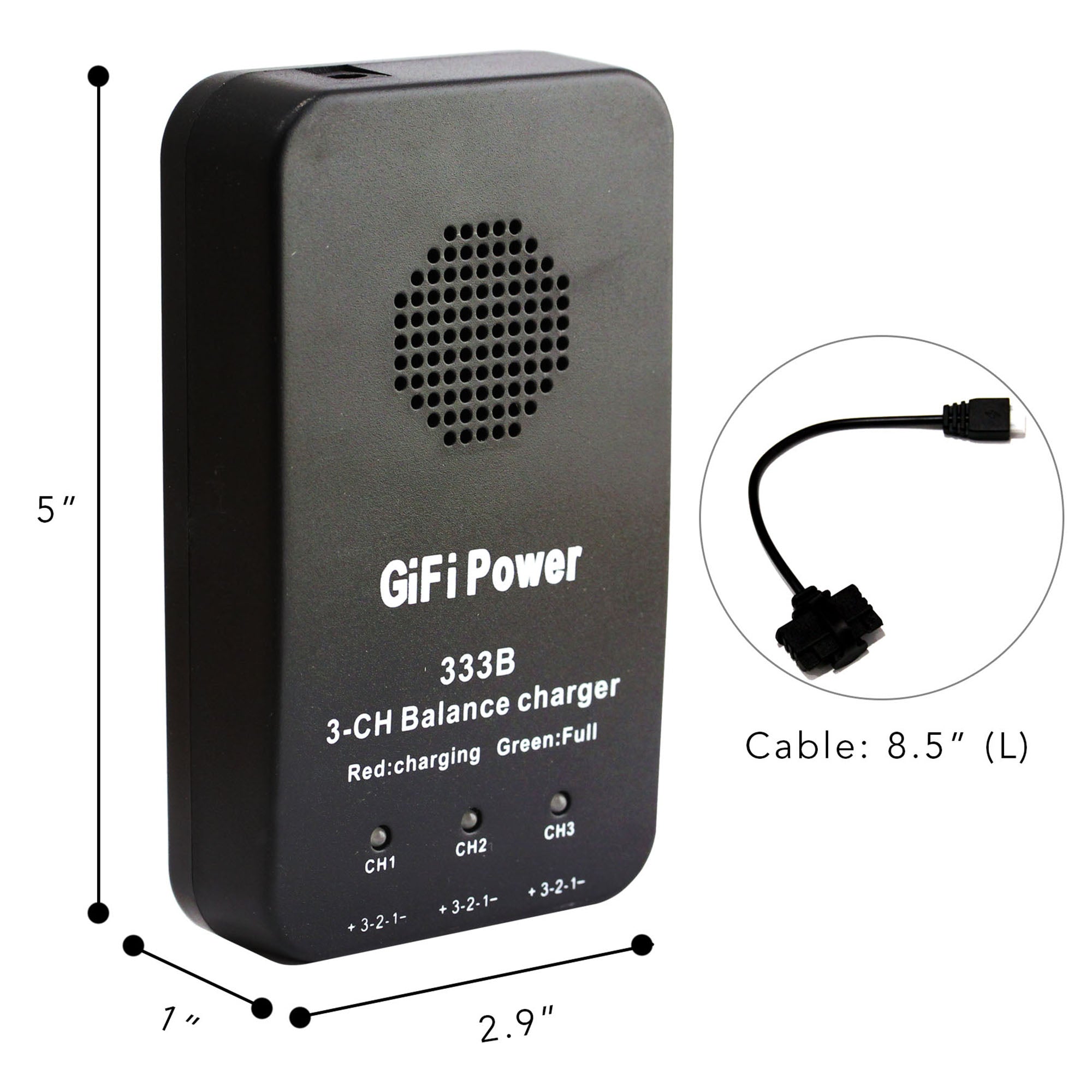 Universal 3-in-1 Balance Charging Hub for Hubsan ZINO H117S Pro RC Drone - Fast Charging Station for Multiple Batteries, Perfect for Outdoor Drone Flying & Aerial Photography