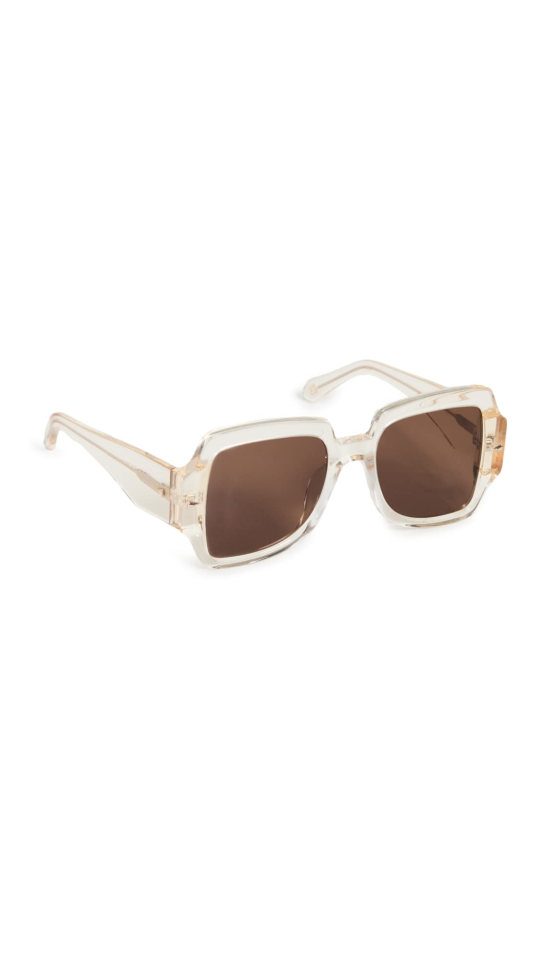 Karen Walker Women's Ultra Vulture Sunglasses - UV Protection Cat Eye Sunglasses for Women, Fashion Designer Shades for Outdoor, Beach & Driving