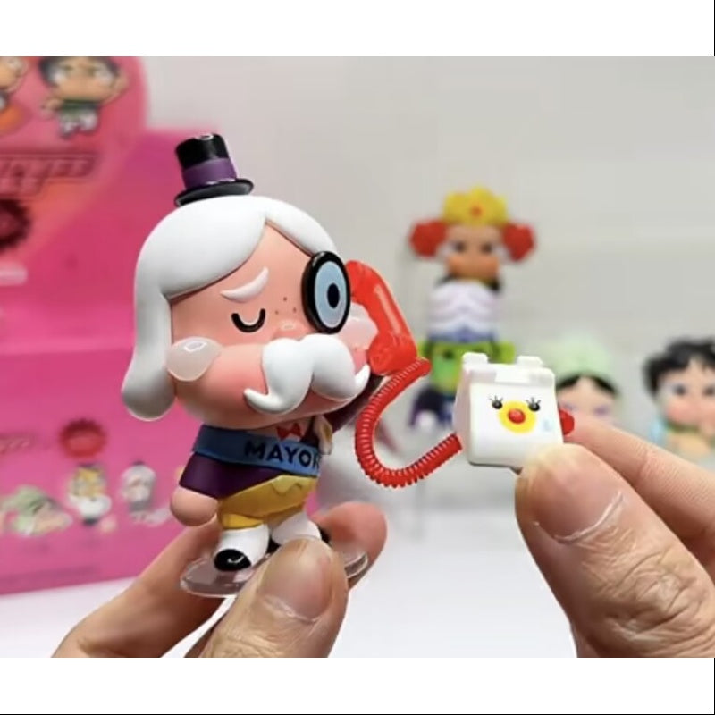 Powerpuff Girls Crybaby Series - The Mayor Collectible Action Figure | Cartoon Network Merchandise for Fans & Collectors | Perfect for Display, Gifts, and Cosplay
