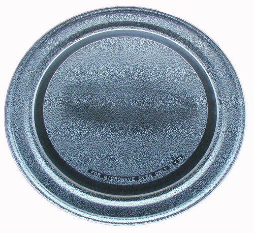 GE WB49X10189 Microwave Glass Turntable Plate - 16 Inch Replacement Tray for GE Microwaves | Durable & Easy to Clean | Perfect for Heating Food, Defrosting & Cooking in GE Appliances
