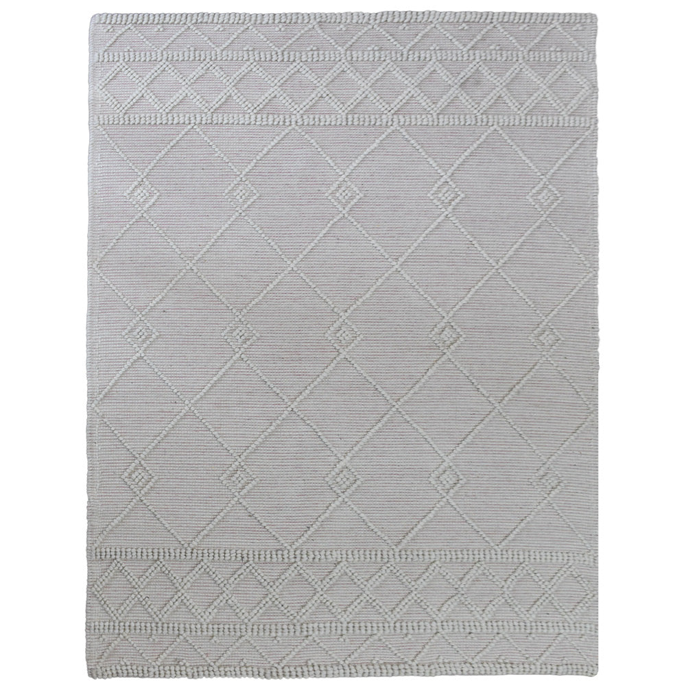 Handwoven Bohemian Sculpture Rug - Unique Home Decor for Living Room, Bedroom & Boho Chic Spaces