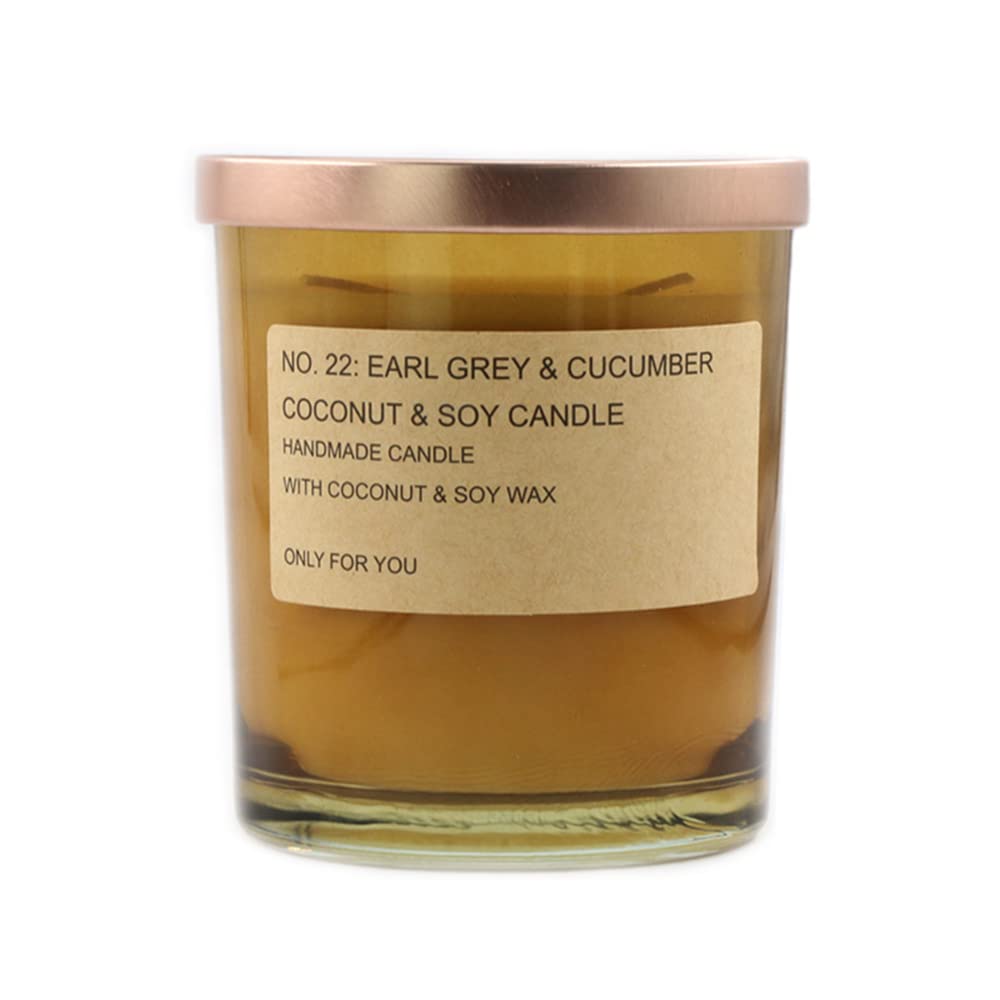 Handmade Soy Wax Scented Candle with Dried Flowers - Aromatherapy Healing Jar Candle for Women (Encounter Scent) | Perfect for Relaxation, Meditation & Home Decor