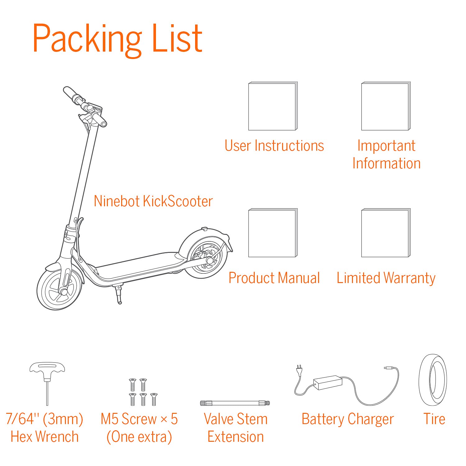 Segway Ninebot F40 Electric Kick Scooter for Adults - 350W Powerful Motor, 10-Inch Pneumatic Tires, Foldable Commuter Scooter with UL-2272 Certification | Perfect for Urban Commuting, Campus Travel & Last-Mile Transportation