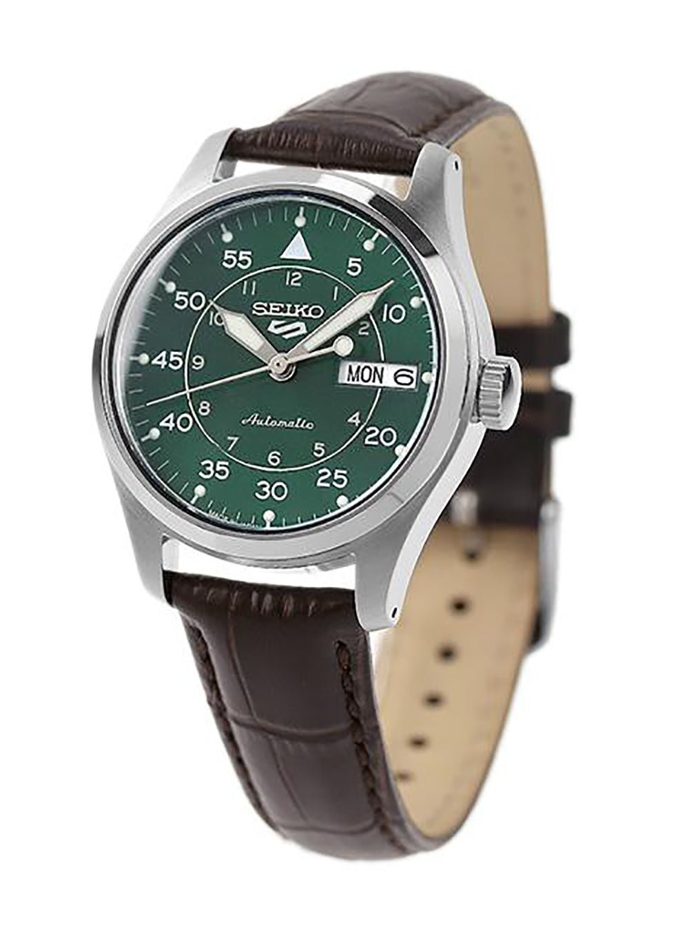 SEIKO 5 Sports Automatic Watch SBSA203 - Japanese Made Field Style Watch for Men | Perfect for Outdoor Adventures, Casual Wear & Business Attire