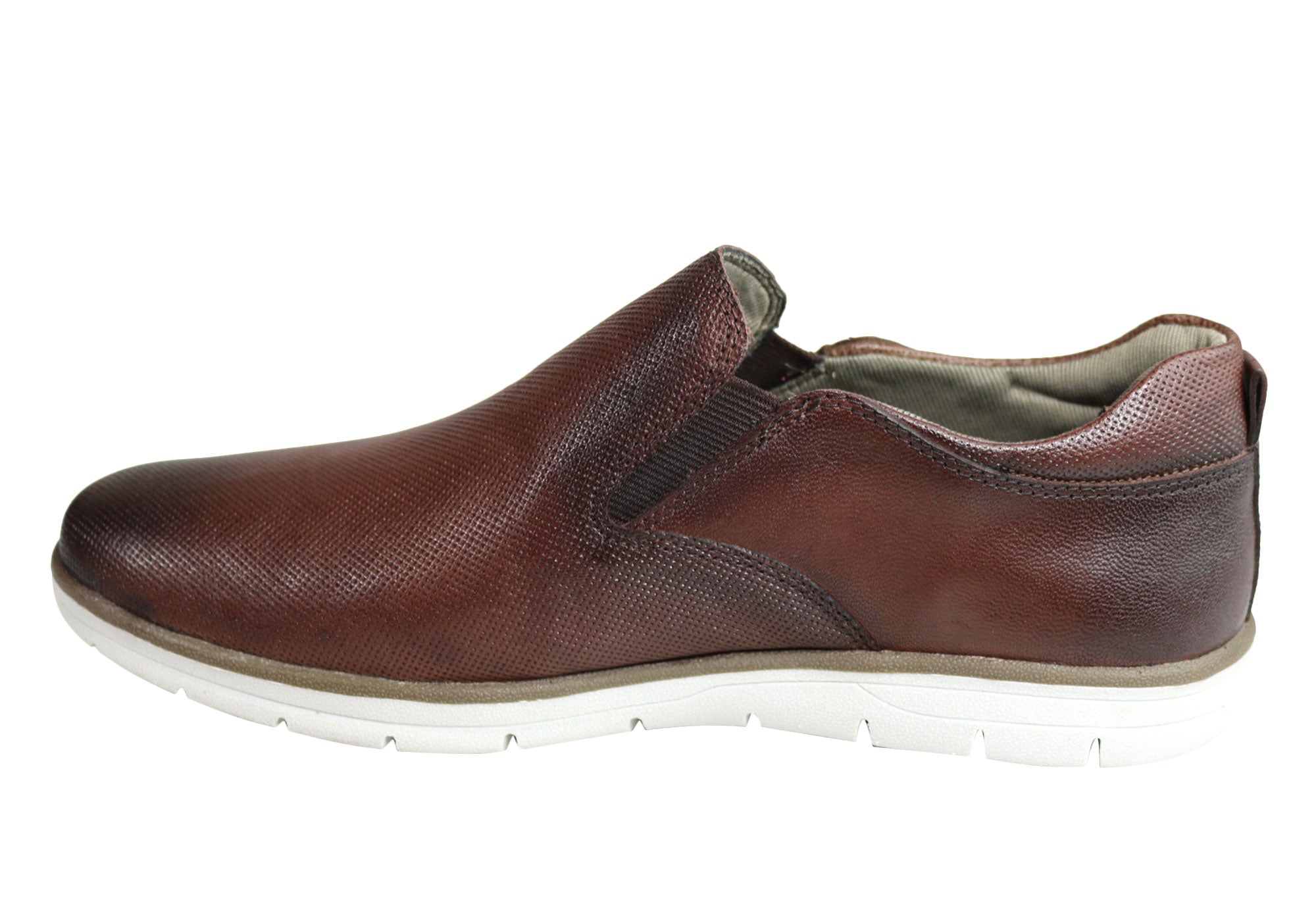 Premium Men's Leather Dress Casual Shoes by Ferricelli Pauly - Handcrafted in Brazil - Perfect for Business, Office & Formal Events