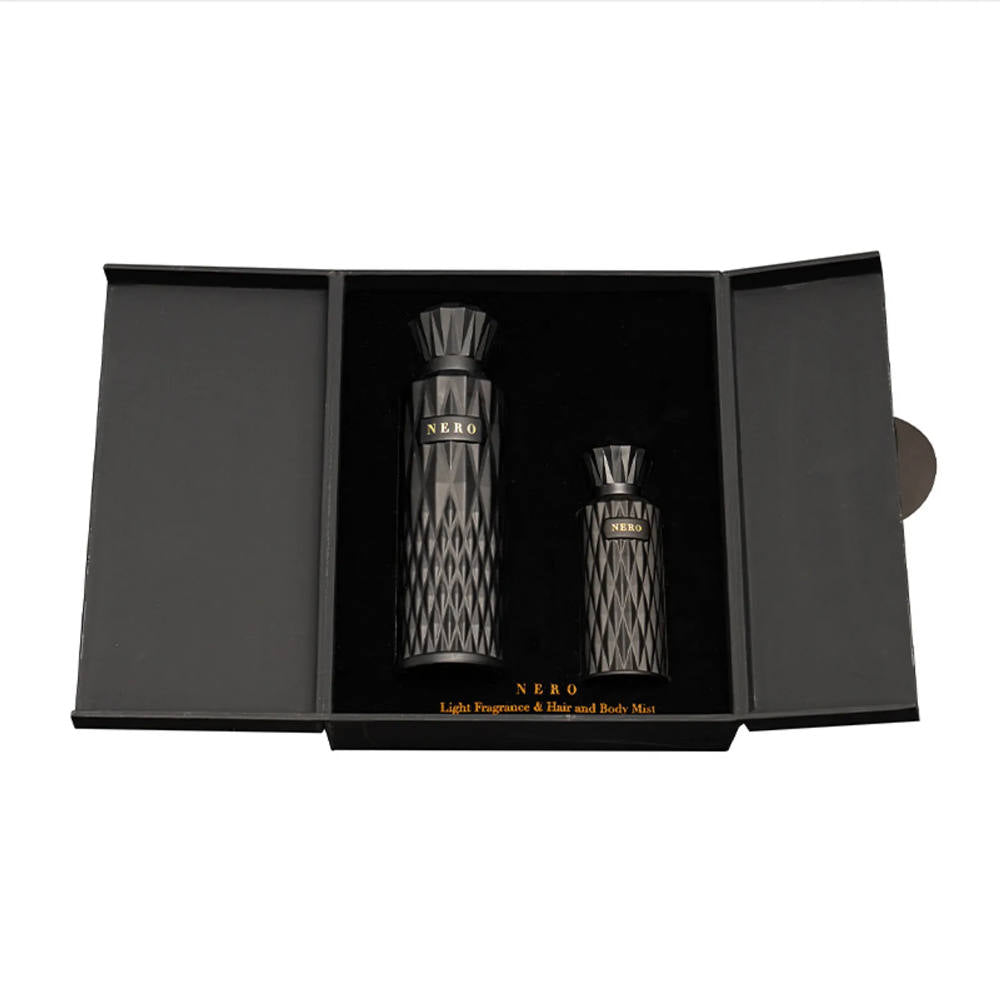Nero Set EDP 200ml & Hair & Body Mist 50ml - Luxury Perfume Gift Set for Women | Perfect for Date Night, Special Occasions & Everyday Elegance