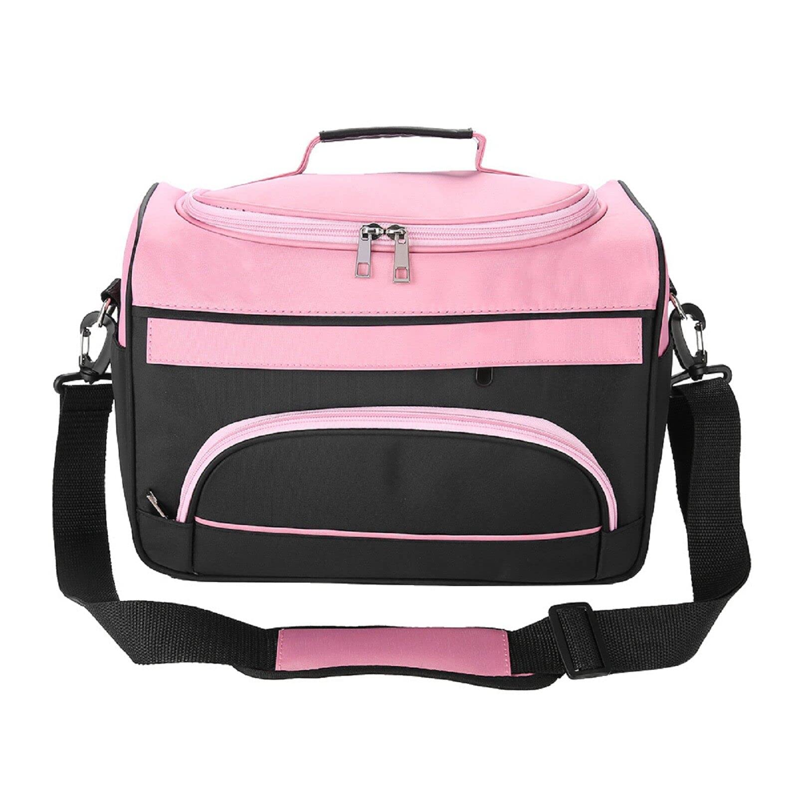 SOONHUA Large Capacity Portable Hairdressing & Makeup Organizer Bag - Professional Stylist Tool Case for Travel, Salon & Home Use | Multi-Functional Cosmetic Storage with Ample Space | Perfect for On-the-Go Stylists, Salon Professionals & Home Beauty Organization