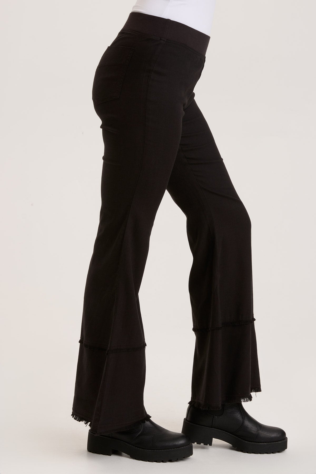 Arrin Men's Black Pant - Slim Fit Stretch Dress Pants for Business Casual & Office Wear