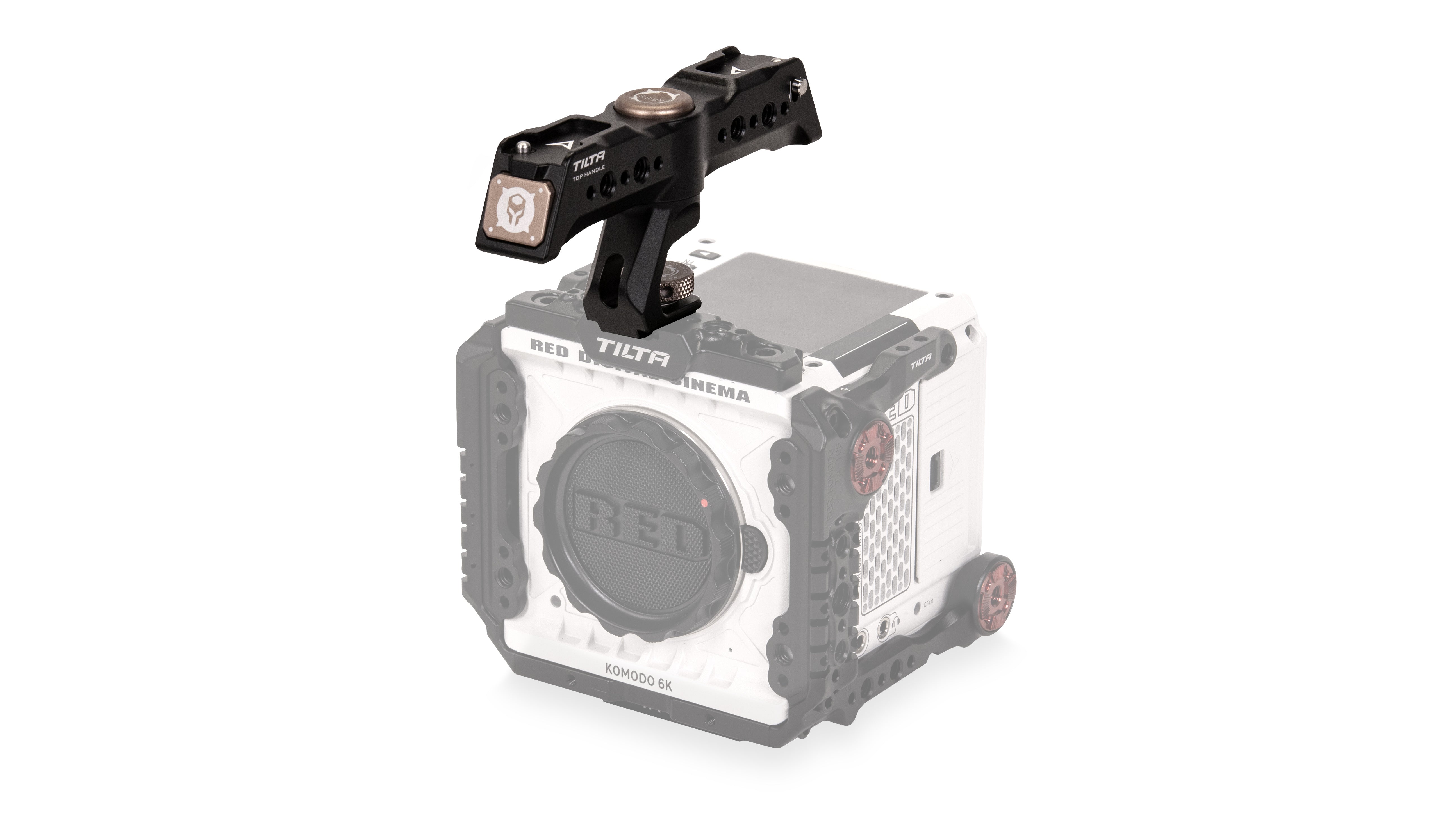 Tilta Rotatable Quick Release Top Handle for Camera Rig - Black | Perfect for DSLR, Mirrorless & Cinema Cameras | Ideal for Vlogging, Filmmaking & Photography