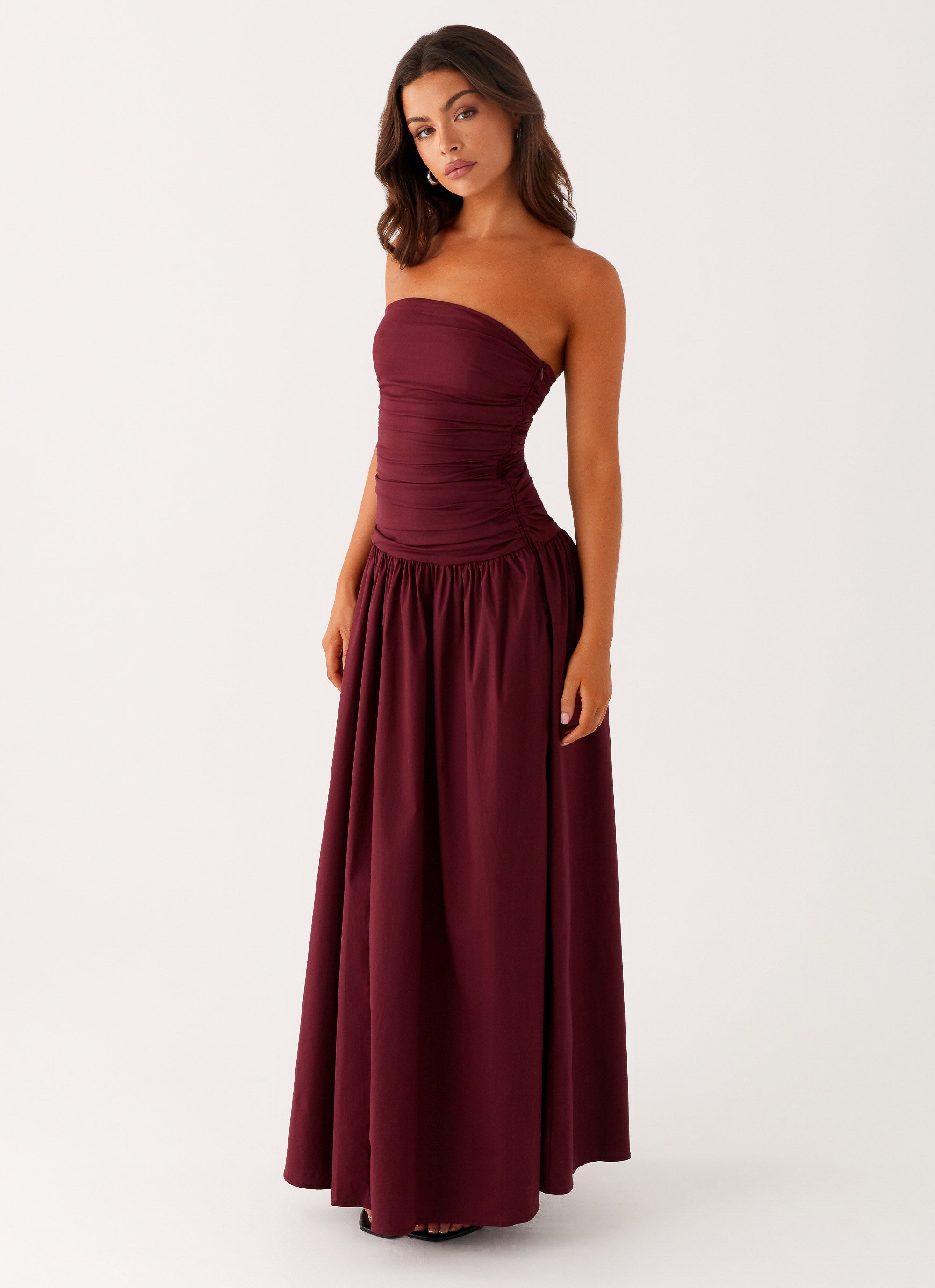 Carmel Maxi Dress - Elegant Long Flowy Mulberry Dress for Women | Perfect for Summer, Beach, Weddings & Casual Outings