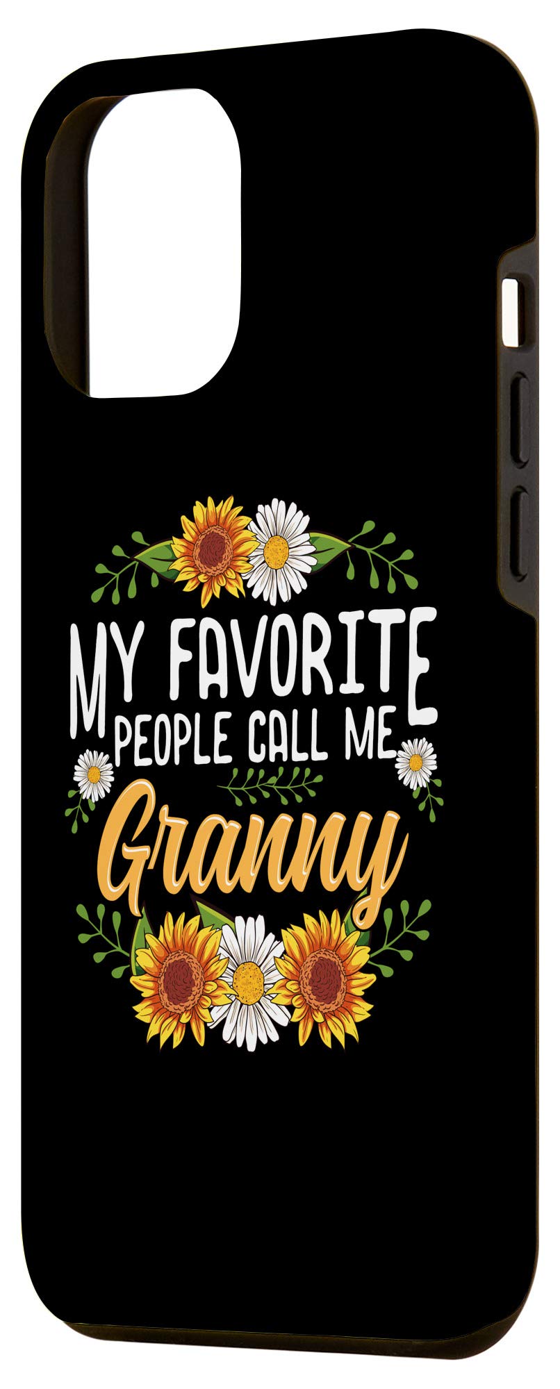 iPhone 12 Pro Max Case - 'My Favorite People Call Me Granny' Funny Phone Cover - Perfect Gift for Grandmas & Elderly Women - Ideal for Everyday Use, Family Gatherings & Special Occasions