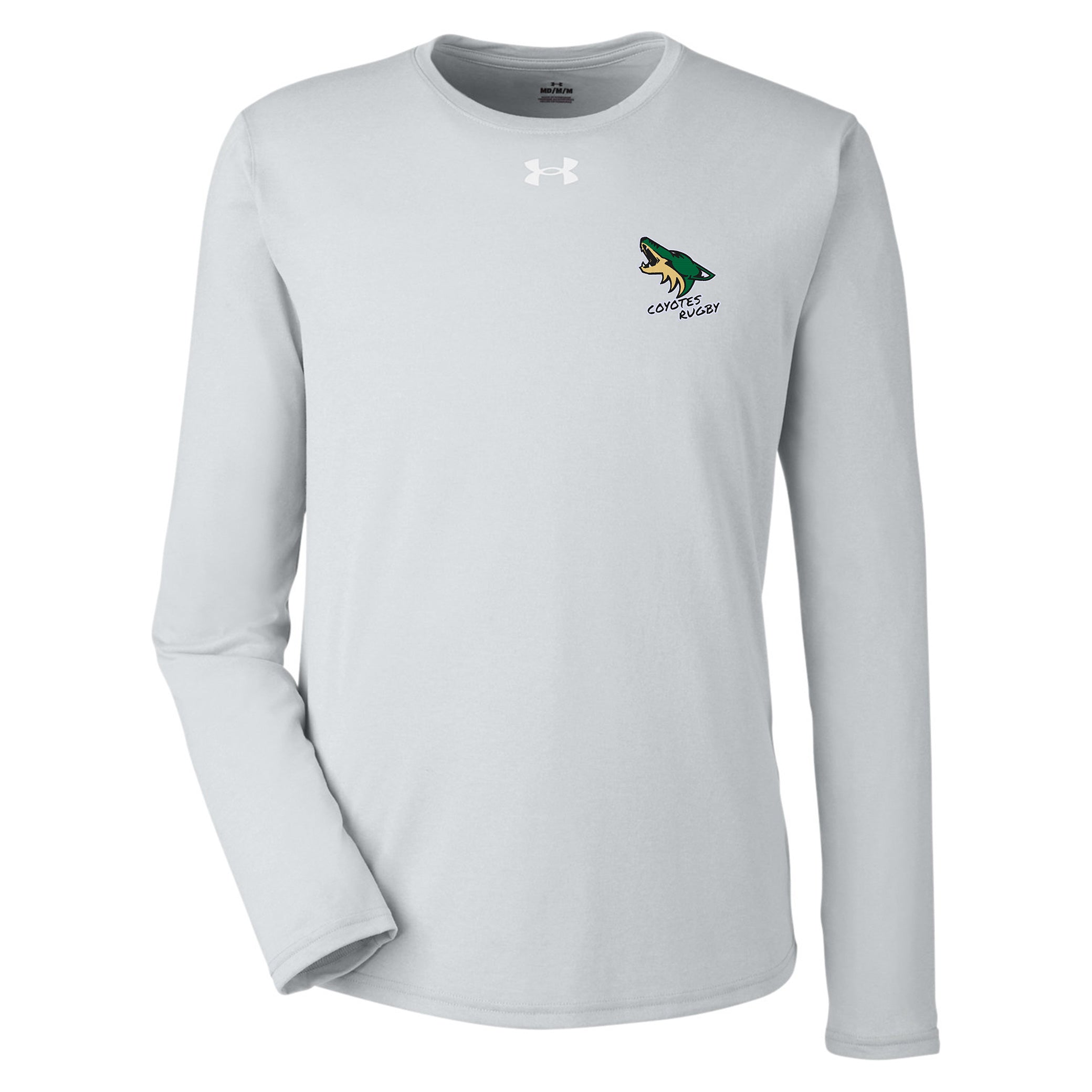 Lake Co Coyotes UA Team Tech Long Sleeve T-Shirt for Men - Moisture-Wicking, Breathable Performance Shirt for Sports, Training & Outdoor Activities