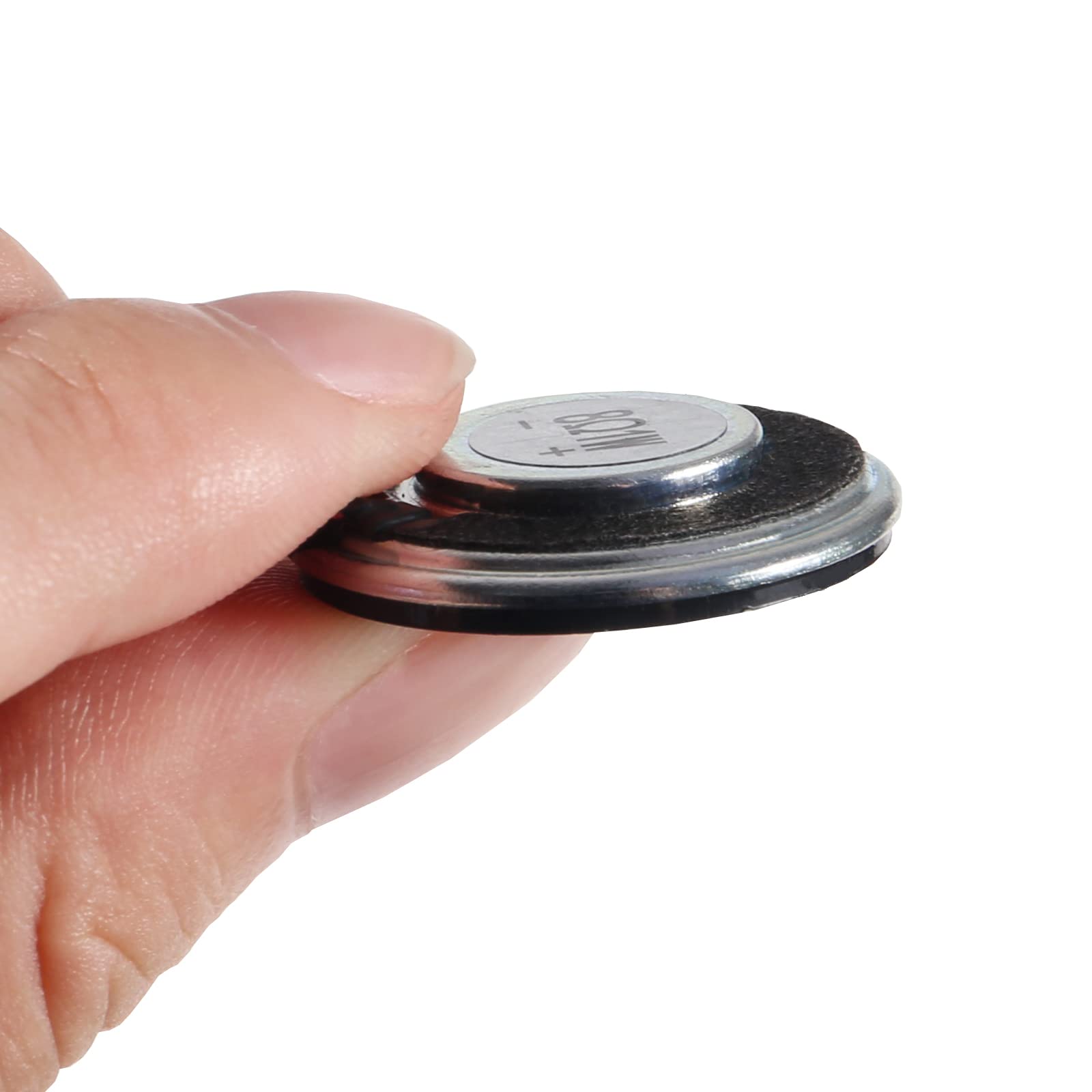 10Pcs 1W 8 Ohm Mini Metal Shell Loudspeaker - Round Internal Magnet Speaker for MP3/MP4 Players, DIY Audio Projects, and Small Electronics (Perfect for Home Theater, Car Audio, and Portable Devices)