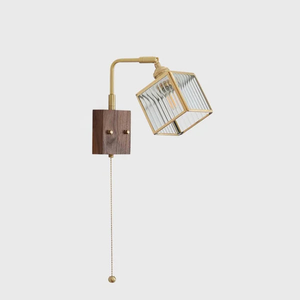 Noko Glass Wall Lamp - Modern LED Sconce Light Fixture for Bedroom, Living Room, and Hallway Decor | Energy-Efficient Indoor Lighting Solution