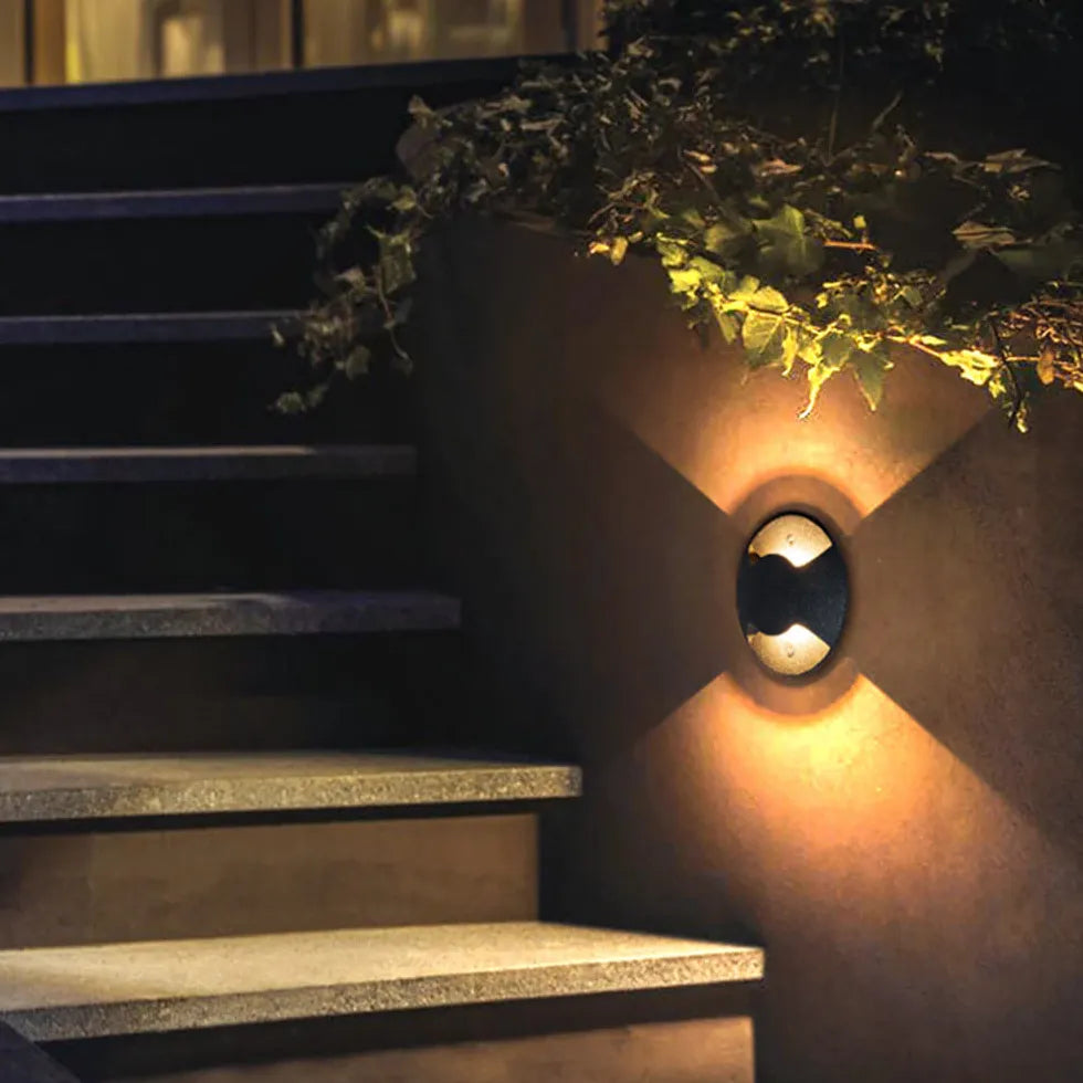 Black LED Recessed Outdoor Stair Lights - Waterproof Step Lighting for Stairs, Pathways & Garden - Perfect for Home, Deck, Patio & Landscape Illumination