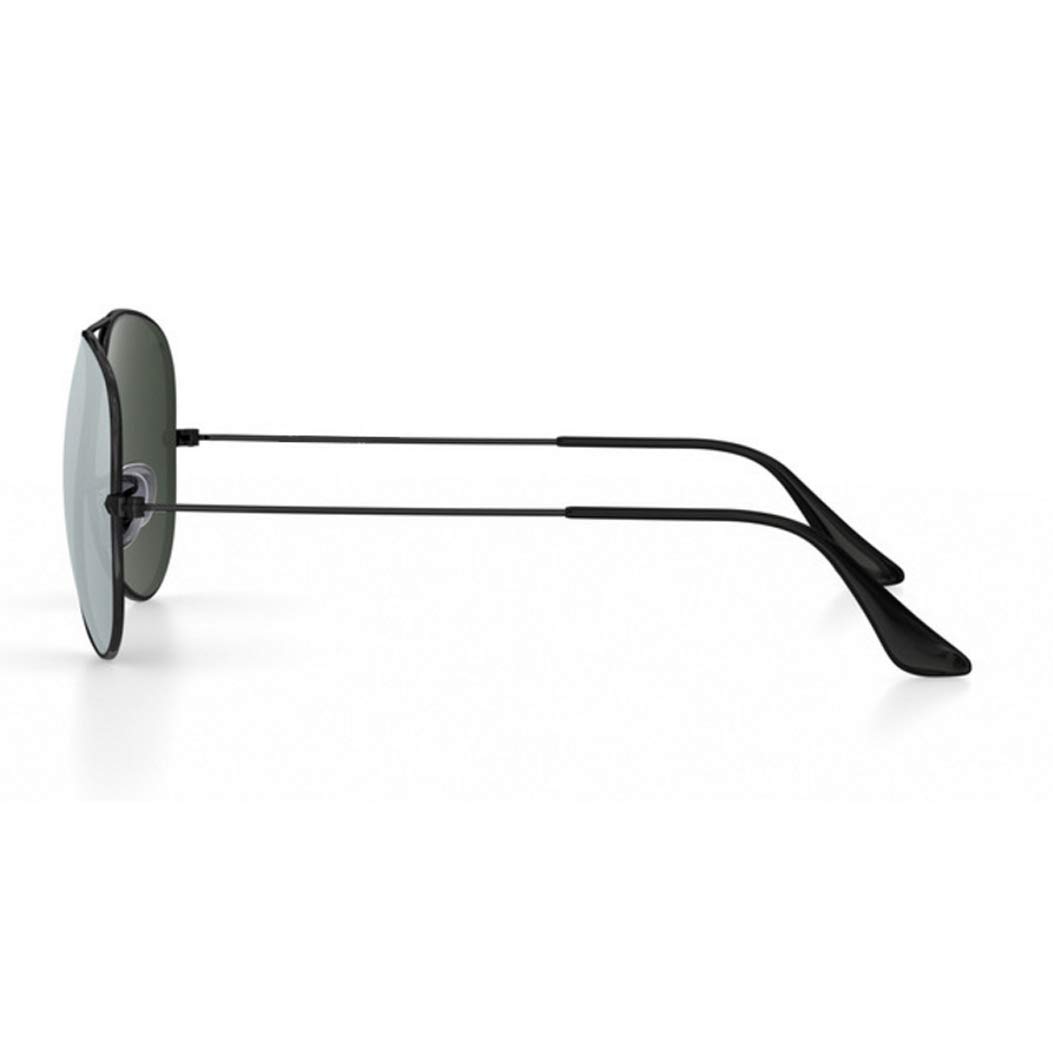 Replacement Temple Tips & Arms for Ray-Ban Aviator RB3025 3025 Sunglasses - Repair Kit with Bonus Screws, Screwdriver & Sunglasses Case (Black) - Perfect for DIY Sunglasses Repair & Protection at Home or Travel