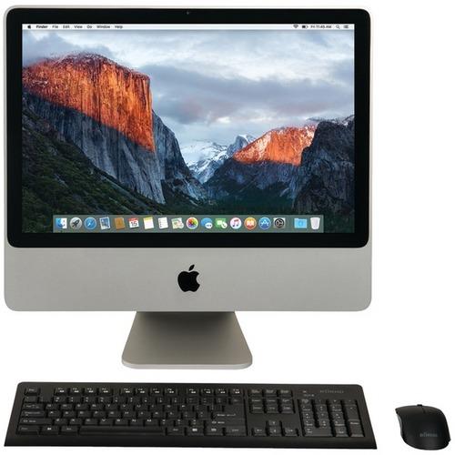 Certified Refurbished Apple iMac 20-inch Desktop Computer - Intel Core 2 Duo 4GB RAM 250GB HDD - Perfect for Home Office, Graphic Design & School Work