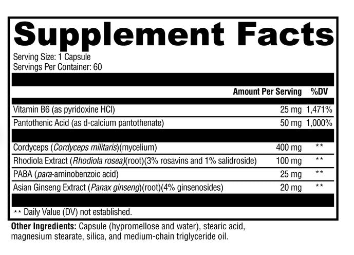Adrenal Essence® - Natural Adrenal Support Supplement for Stress Relief & Energy Boost | Vegan, Non-GMO | Supports Healthy Cortisol Levels & Fatigue Recovery - Perfect for Busy Professionals & Stressful Lifestyles