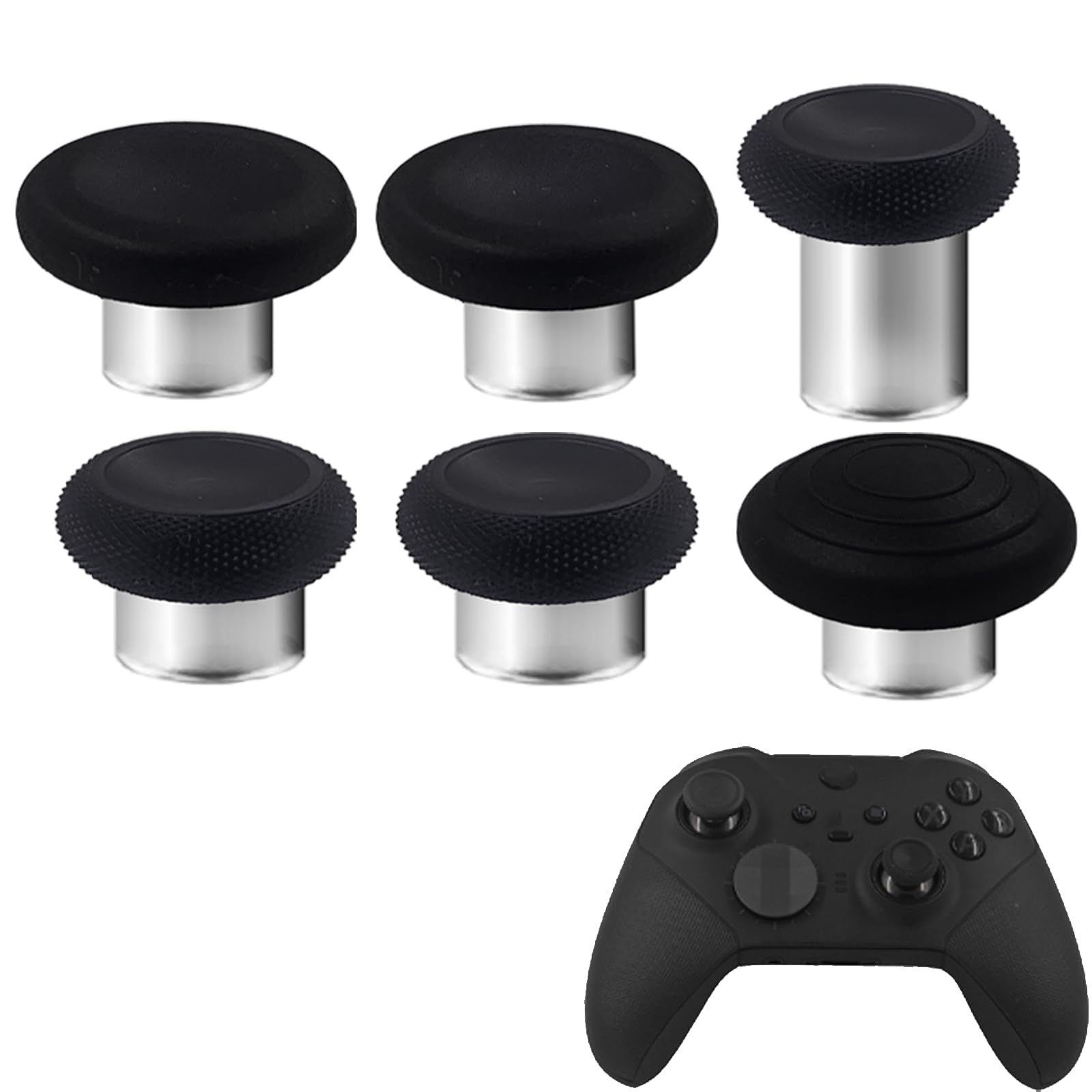 Xbox Elite 2 Core Controller Thumbsticks - 6-in-1 Magnetic Joysticks for Gaming Precision
