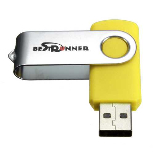 Bestrunner 128MB Foldable USB 2.0 Flash Drive - Portable Thumb Drive Pen Drive with Keychain - Perfect for School, Office & Data Storage