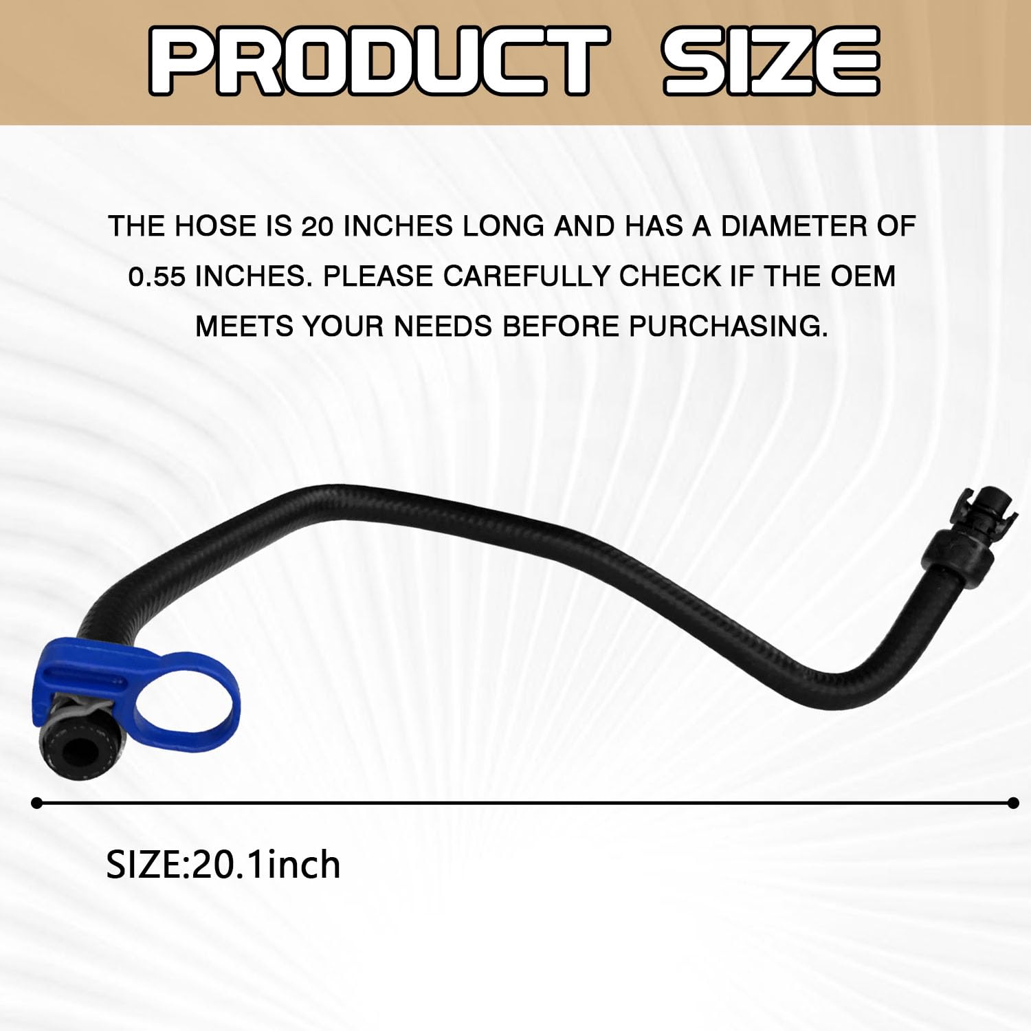 Chevy Cruze Buick 1.4L Coolant Hose 2011-2016 - Engine Cooling System Replacement
