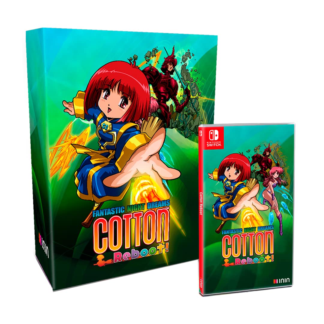 Cotton REBOOT Collector's Edition for Nintendo Switch - Limited Edition | Retro Arcade Shooter Game for Adults & Kids | Perfect for Gaming Collectors & Nostalgic Players
