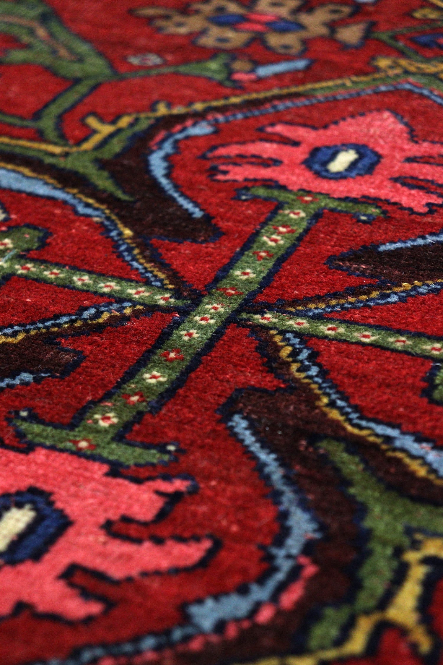 Handwoven Antique Bijar Tribal Rug - Traditional Persian Carpet JF8659 for Living Room, Bedroom & Home Decor