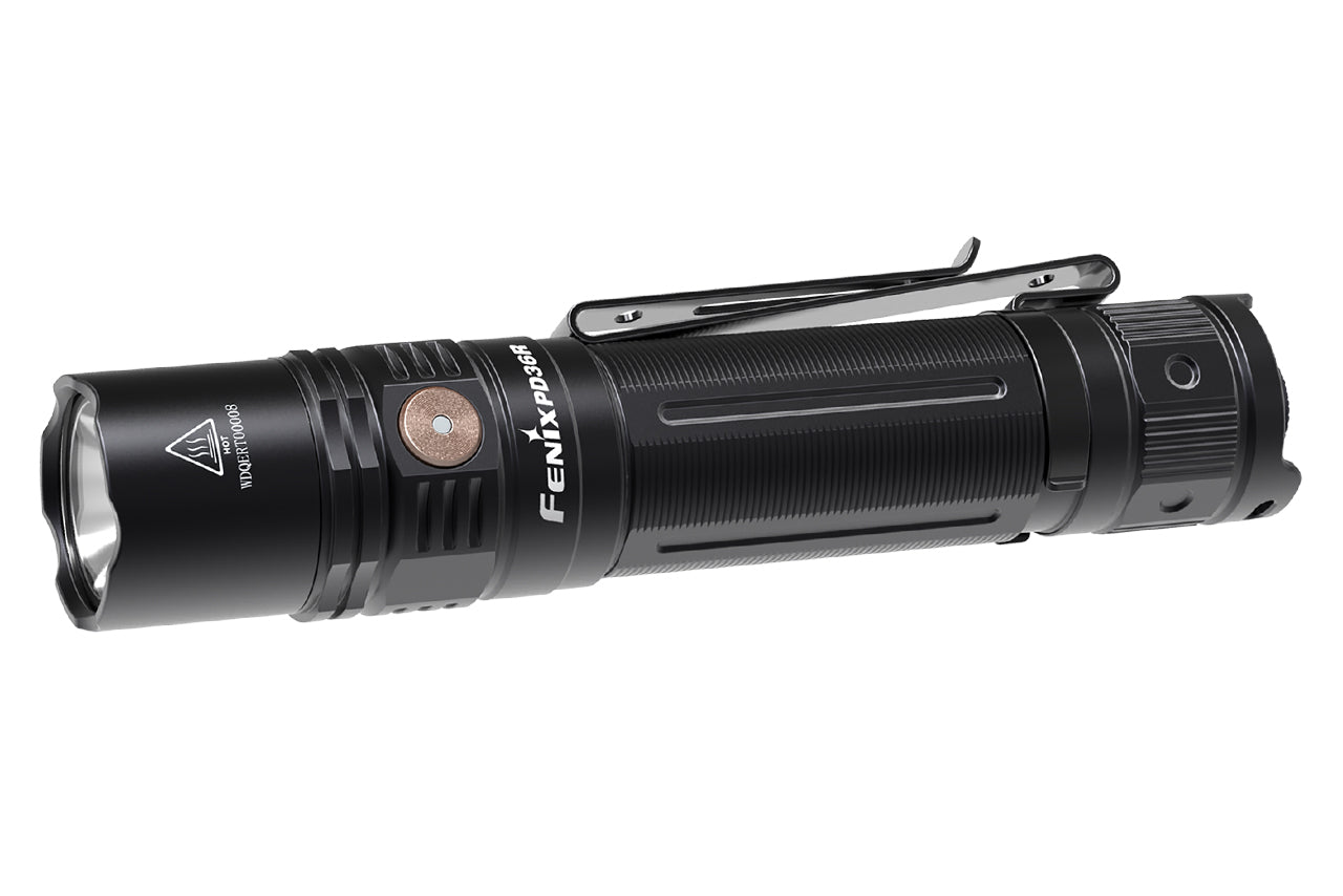 Fenix PD36R Tactical LED Flashlight - 2000 Lumens, USB-C Rechargeable, Waterproof for Outdoor, Camping, Hiking & Emergency Use