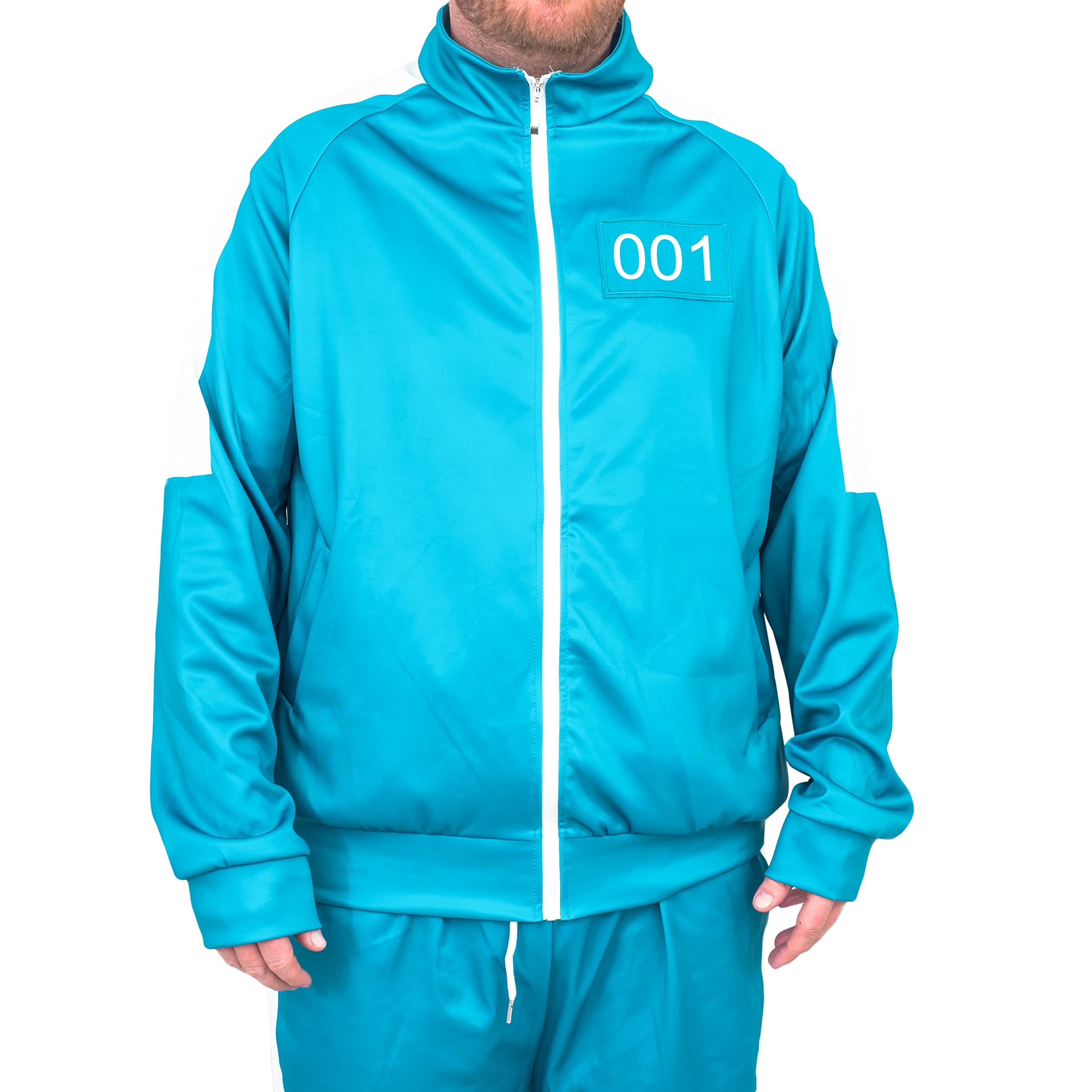 Green Squid Costume Jacket and Pants - Halloween Cosplay Outfit for Adults, Kids Party, Comic Con & Themed Events