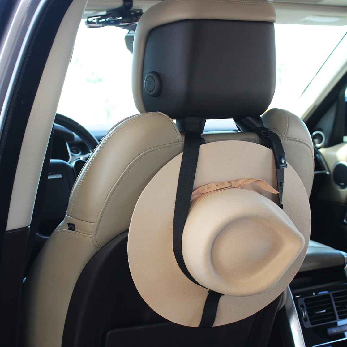 Stylish Durable Hat Holder for Travel - Organizer for Purses, Totes, Bags, Backpacks & Luggage | Fits Multiple Hats Including Cowboy Hats with Thick or Curved Brims | Perfect for Vacations, Road Trips & Outdoor Adventures