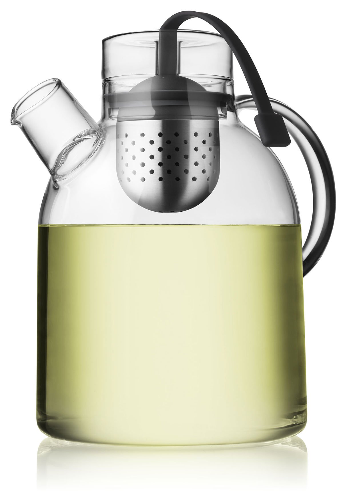 1.5L Glass Teapot with Removable Tea Infuser - Perfect for Loose Leaf Tea, Herbal Tea & Iced Tea Brewing - Ideal for Home, Office & Tea Parties
