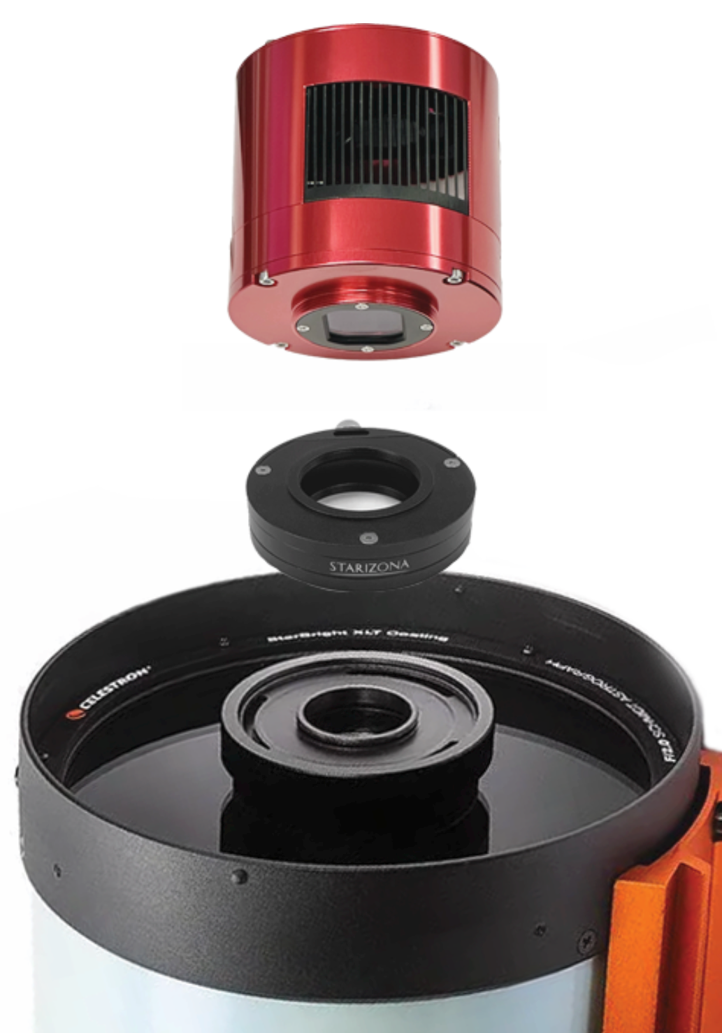 Starizona Filter Slider for RASA 8 Telescope - Compatible with ZWO Cooled Cameras | Perfect for Astrophotography & Night Sky Observation