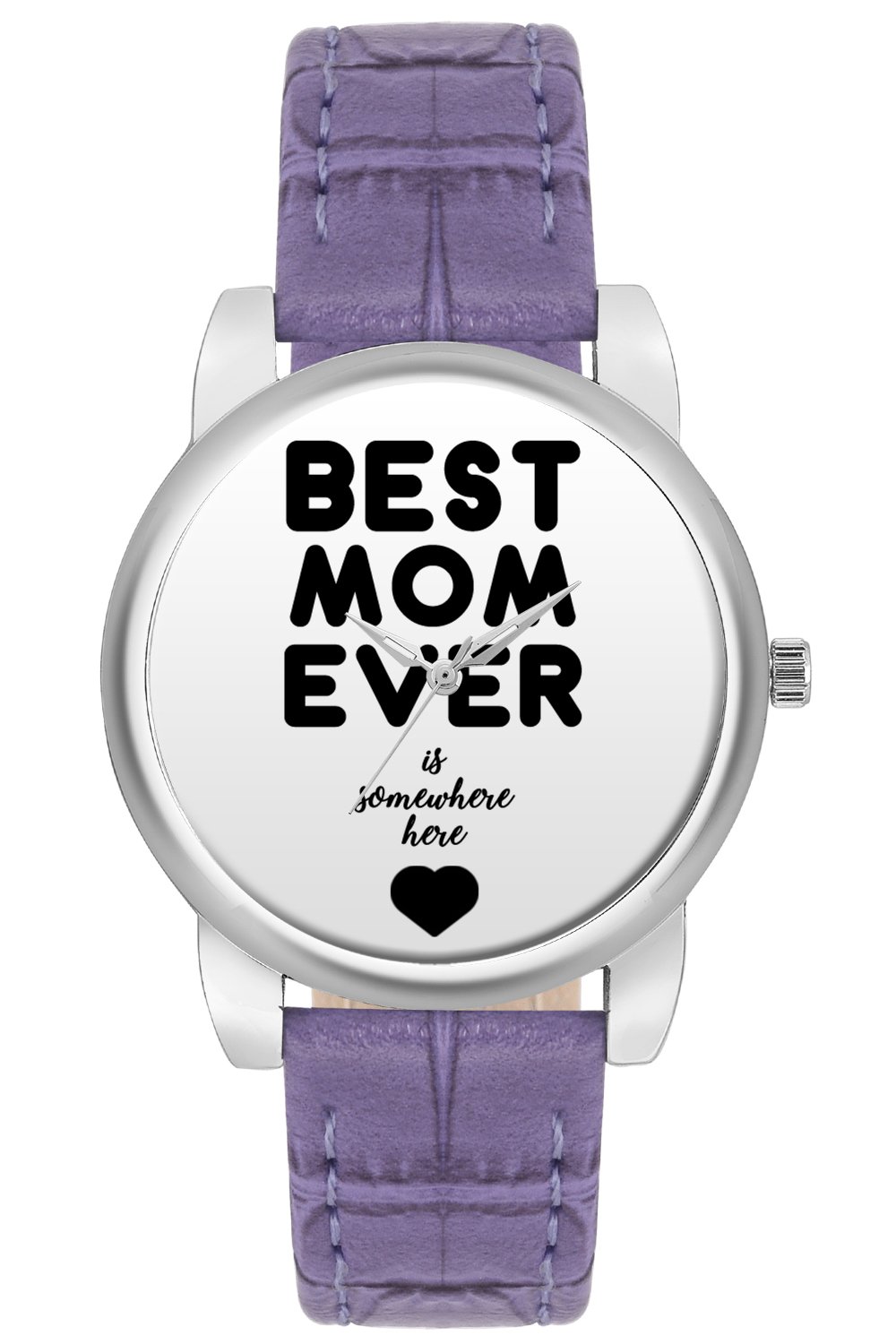 BIGOWL Best Mom Ever Women's Analog Wrist Watch - Elegant Mother's Day Gift for Wife, Daughter, Grandma | Perfect for Daily Wear, Special Occasions & Gift Giving