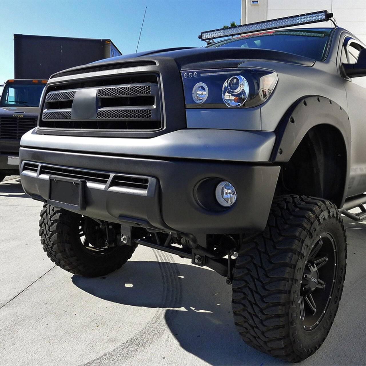 2008-2011 Toyota Sequoia & Tundra Chrome Fog Lights with Clear Lens - Durable Replacement Fog Lamps for Improved Night Visibility in Rain & Foggy Conditions