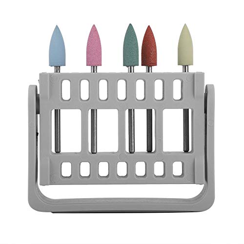16-Hole Nail Drill Bits Holder - Professional Manicure Drill Bit Storage Box & Display Stand for Salon & Home Use (Drill Bits Not Included) - Perfect for Nail Art, Pedicure & DIY Manicure Organization