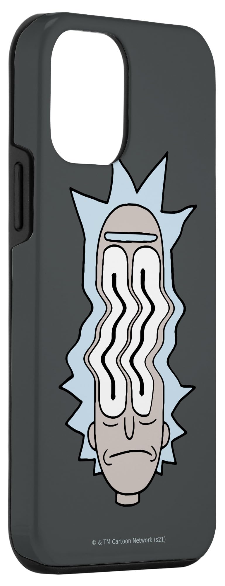 Rick and Morty iPhone 12 Mini Case - Rick Waves Design - Slim Protective Phone Cover for iPhone 12 Mini - Perfect for Fans, Everyday Use, and Gift Giving