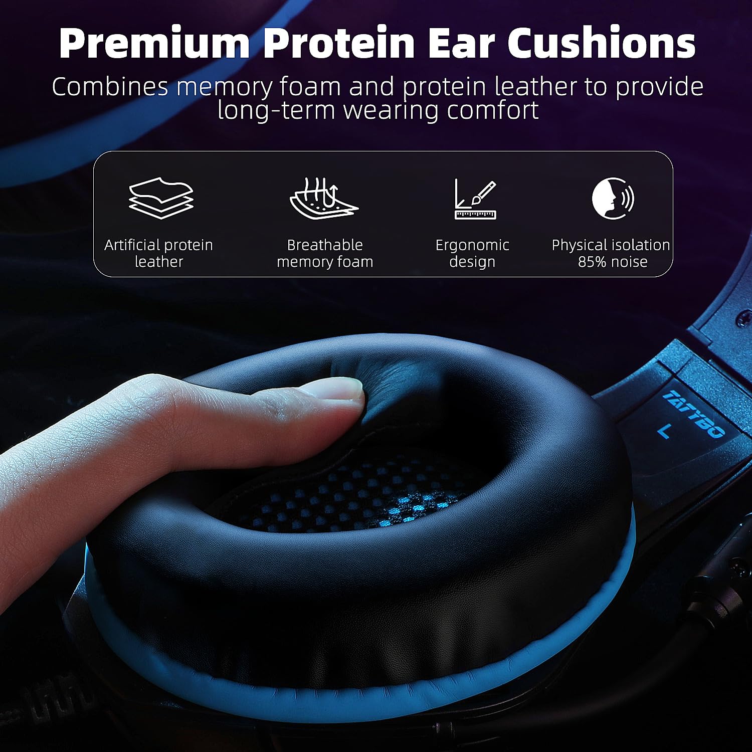 Best Gaming Headset for PC, PS5, Nintendo Switch & Mobile - Noise Cancelling Microphone & Deep Bass Stereo Sound - Perfect for Online Gaming, Streaming & Voice Chat